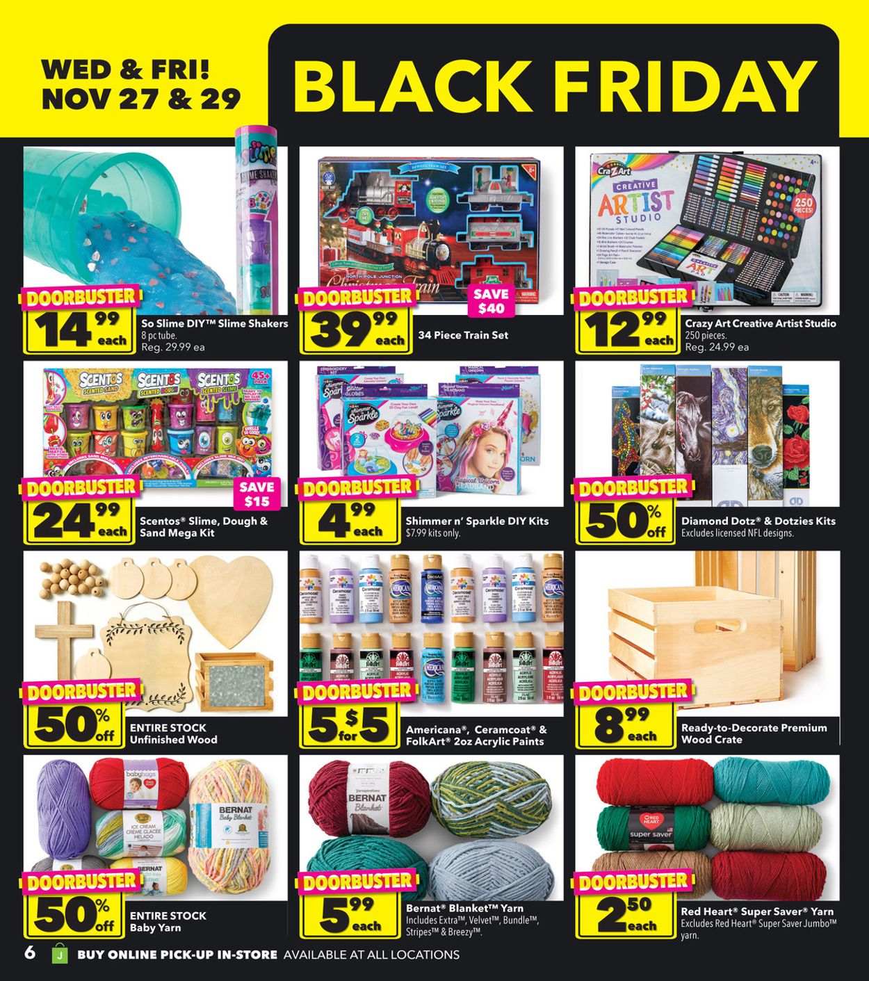 Catalogue Jo-Ann -  Black Friday Ad 2019 from 11/27/2019