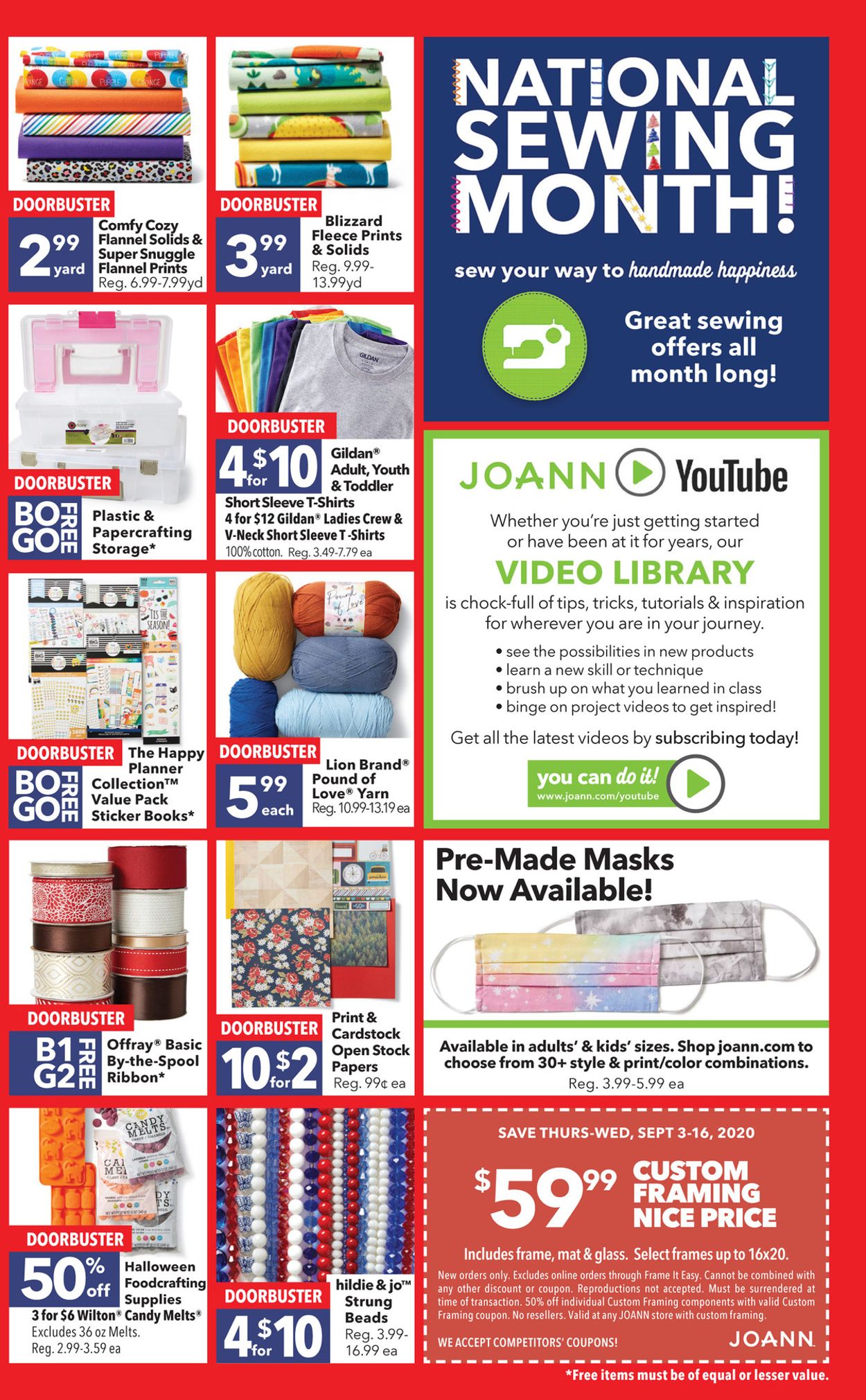 Catalogue Jo-Ann from 09/03/2020