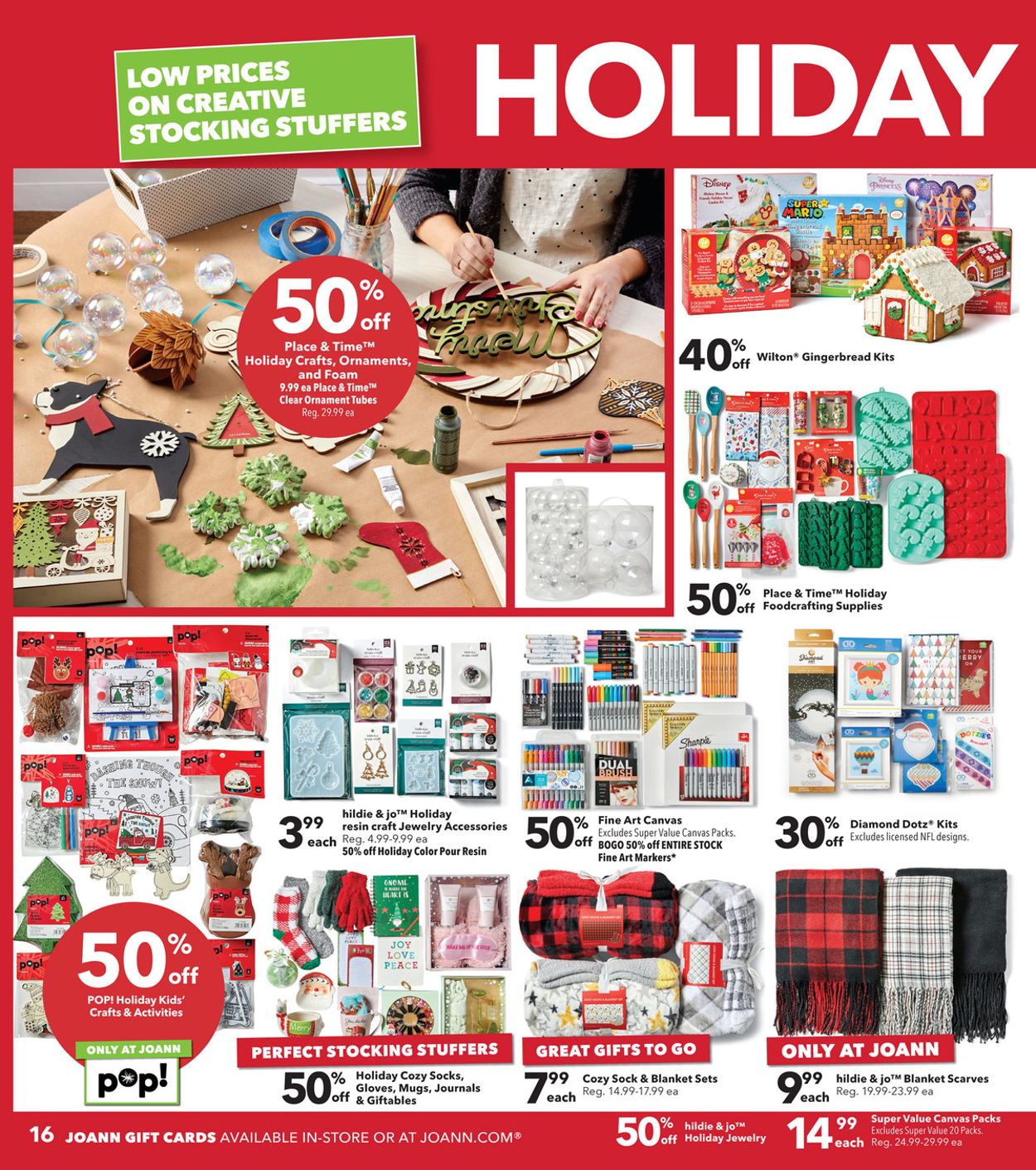 Catalogue Jo-Ann Thanksgiving Sale 2020 from 11/25/2020