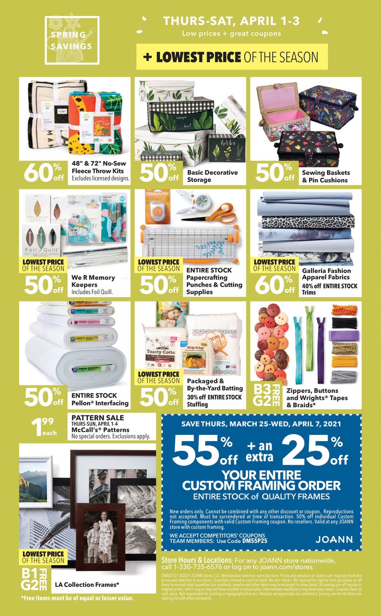 Catalogue Jo-Ann from 03/25/2021