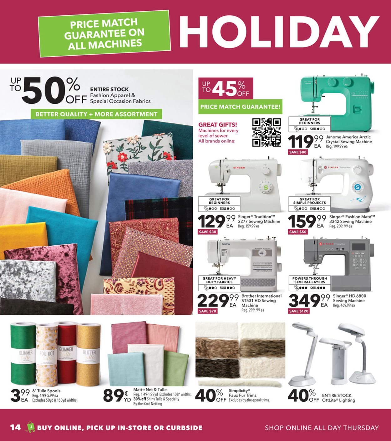 Catalogue Jo-Ann HOLIDAY 2021 from 11/24/2021