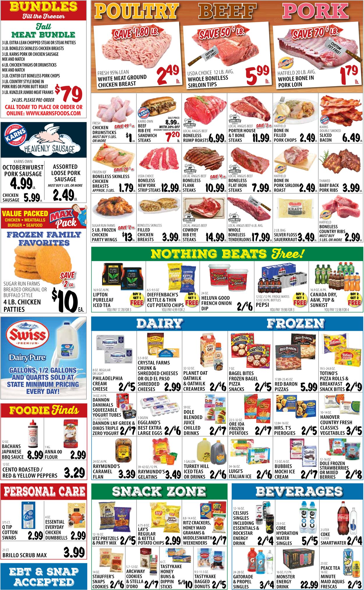 Catalogue Karns Quality Foods from 10/08/2024