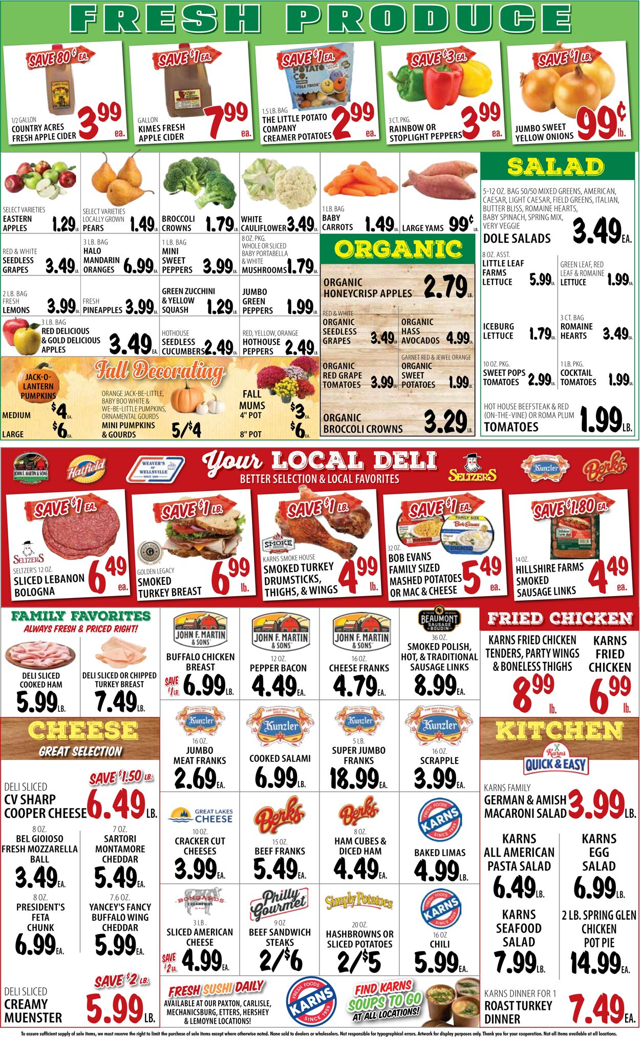 Catalogue Karns Quality Foods from 10/08/2024