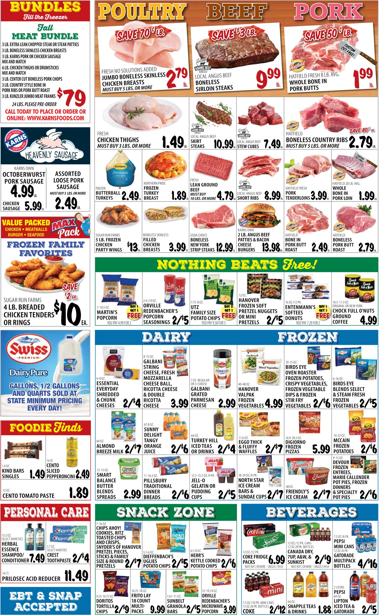 Catalogue Karns Quality Foods from 10/15/2024