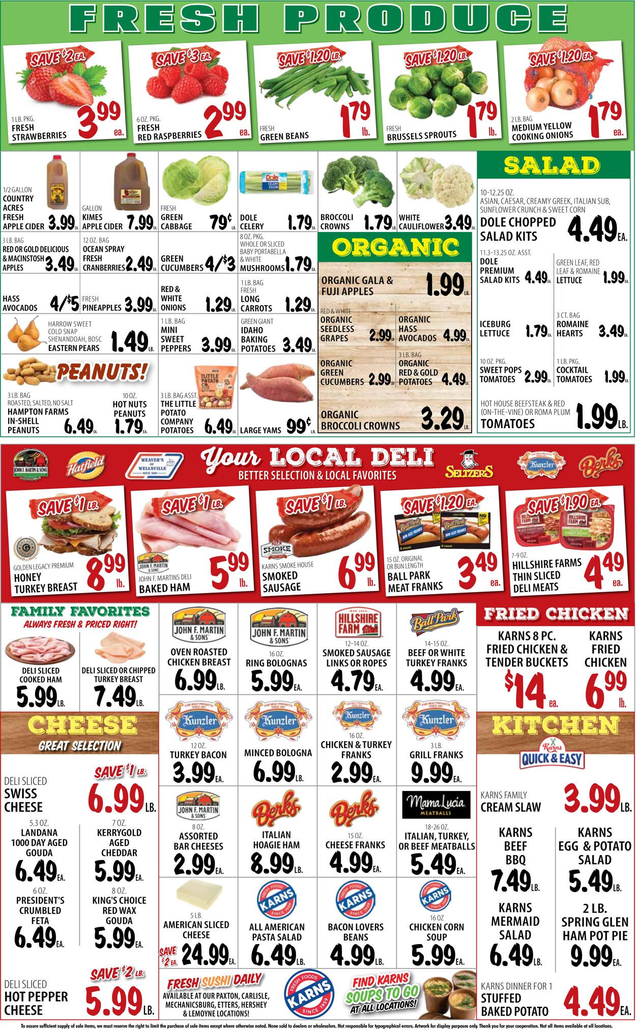 Catalogue Karns Quality Foods from 10/15/2024