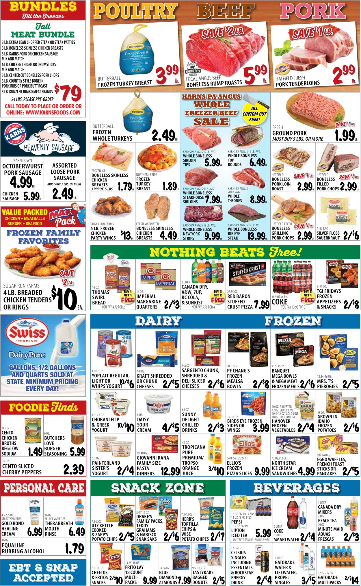 Catalogue Karns Quality Foods from 10/22/2024