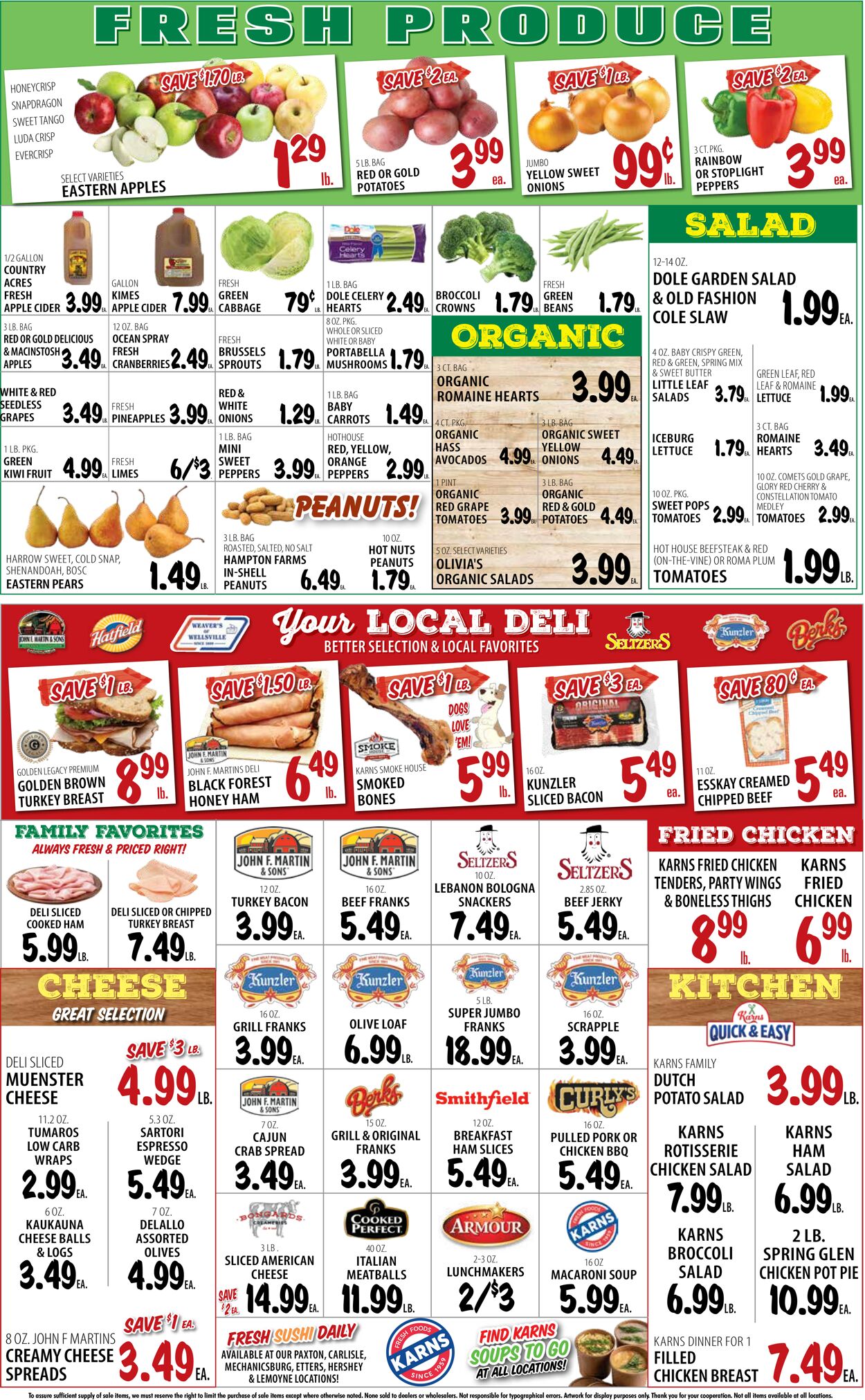 Catalogue Karns Quality Foods from 10/22/2024