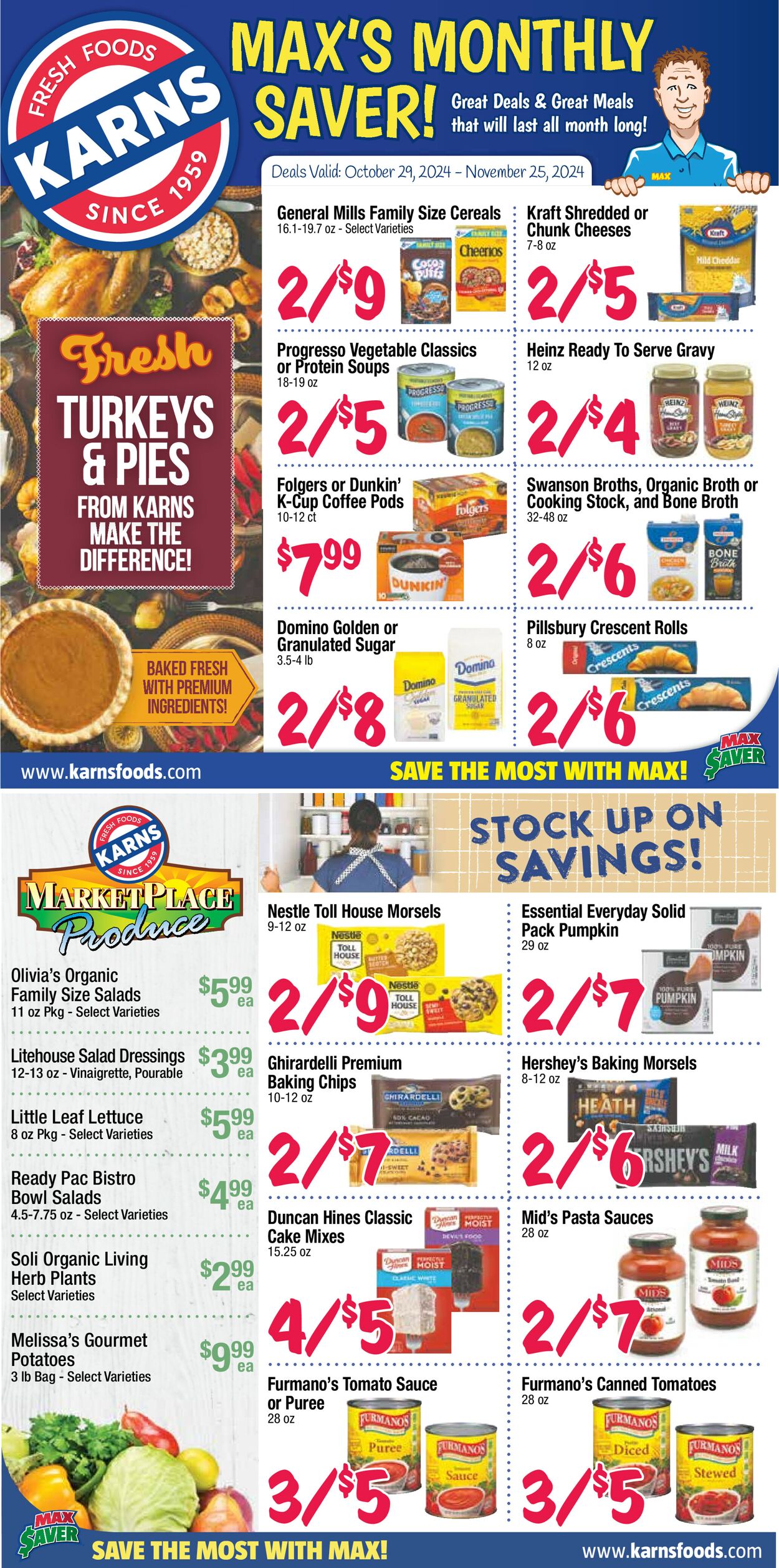 Catalogue Karns Quality Foods from 10/29/2024