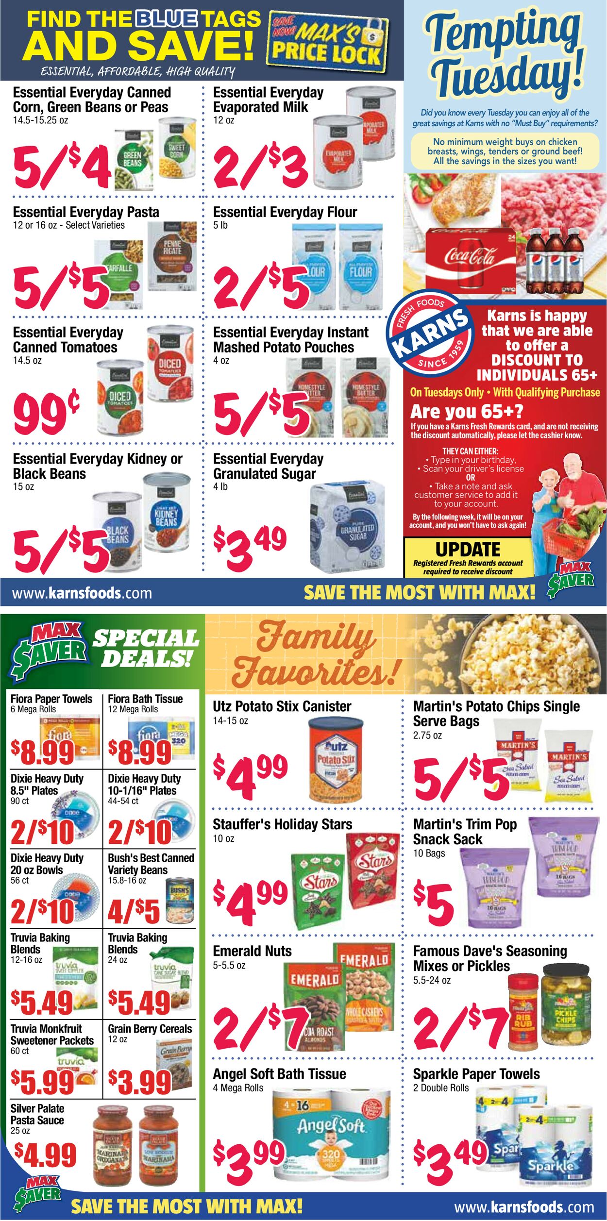 Catalogue Karns Quality Foods from 10/29/2024