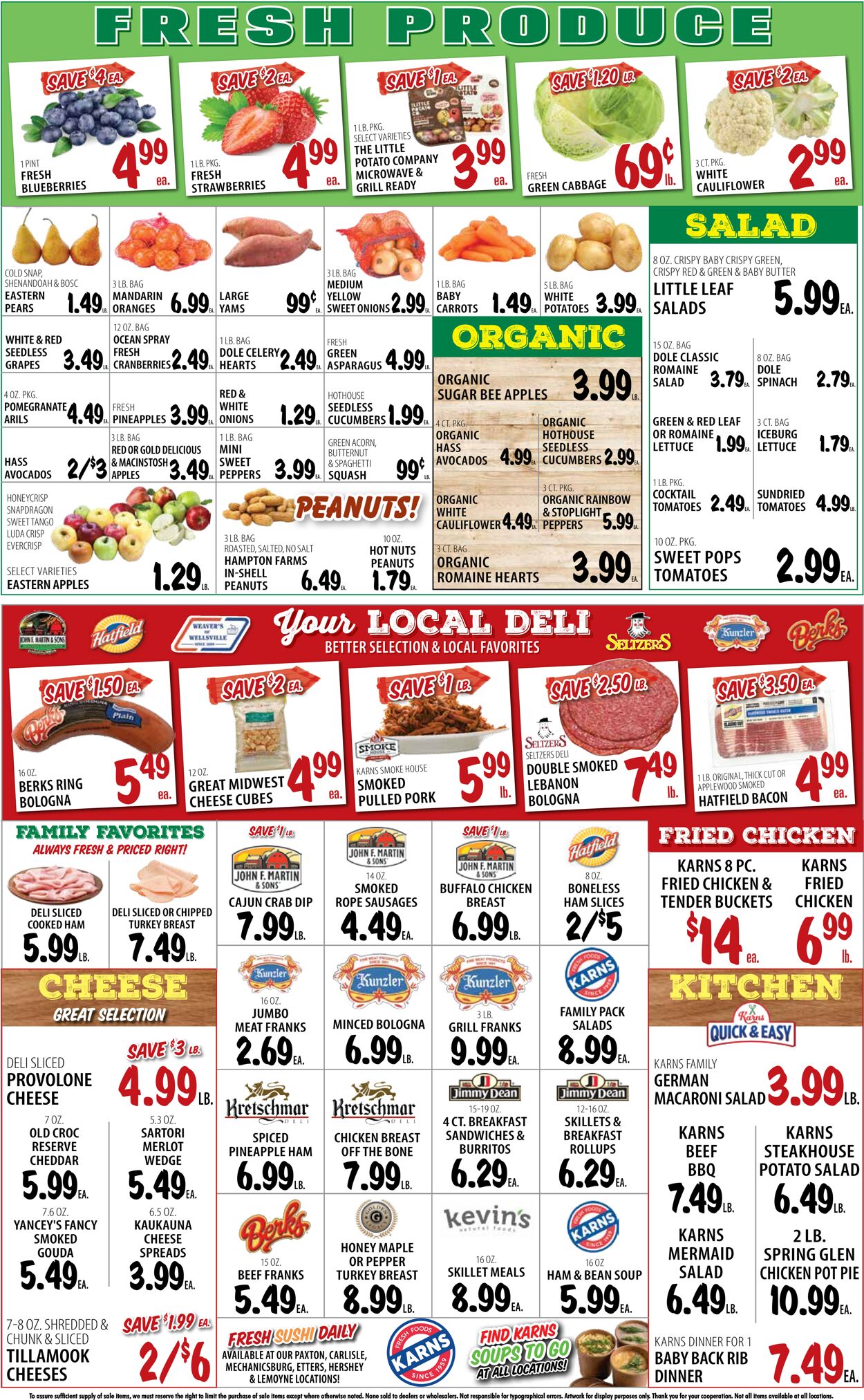 Catalogue Karns Quality Foods from 10/29/2024