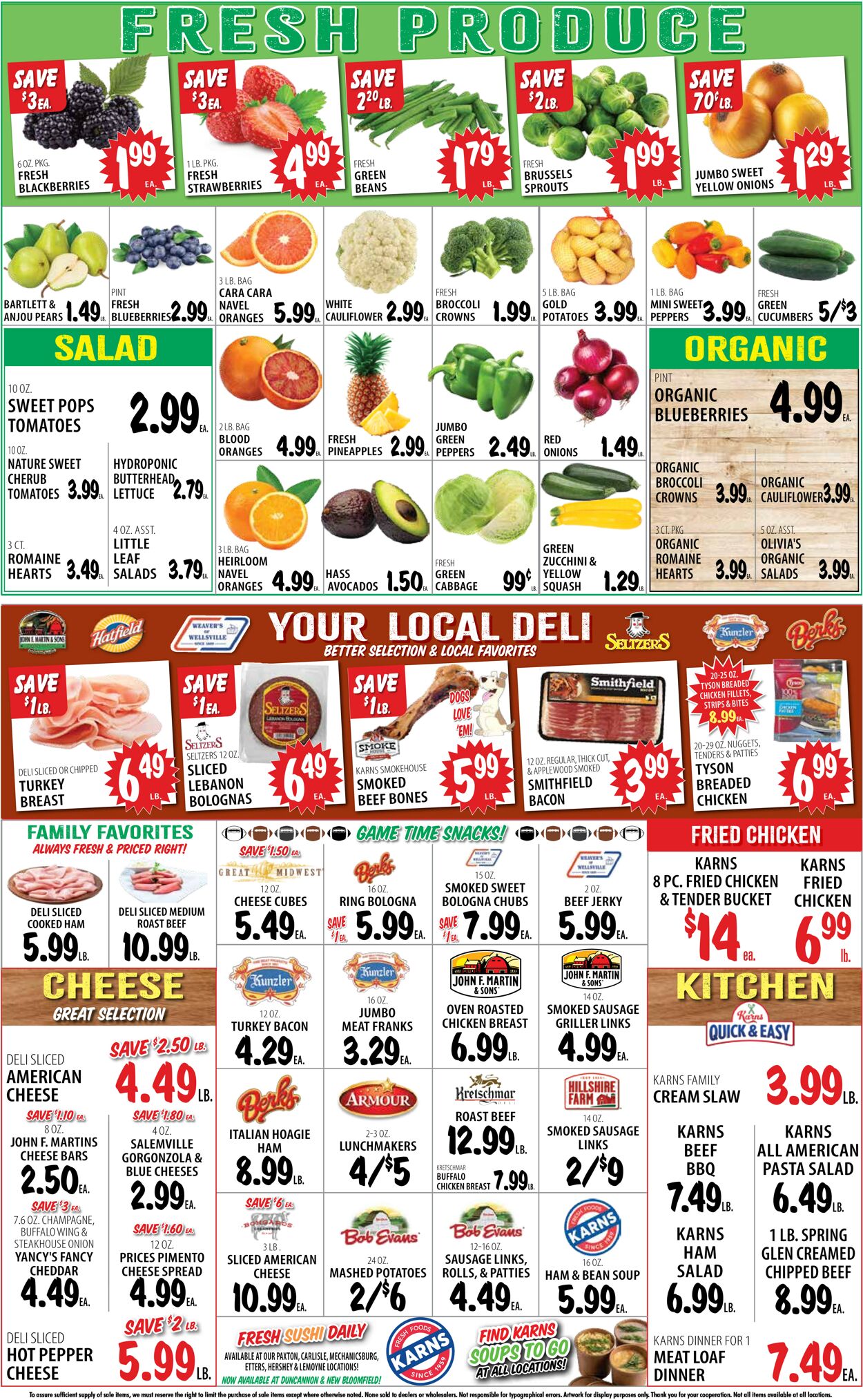 Catalogue Karns Quality Foods from 01/14/2025