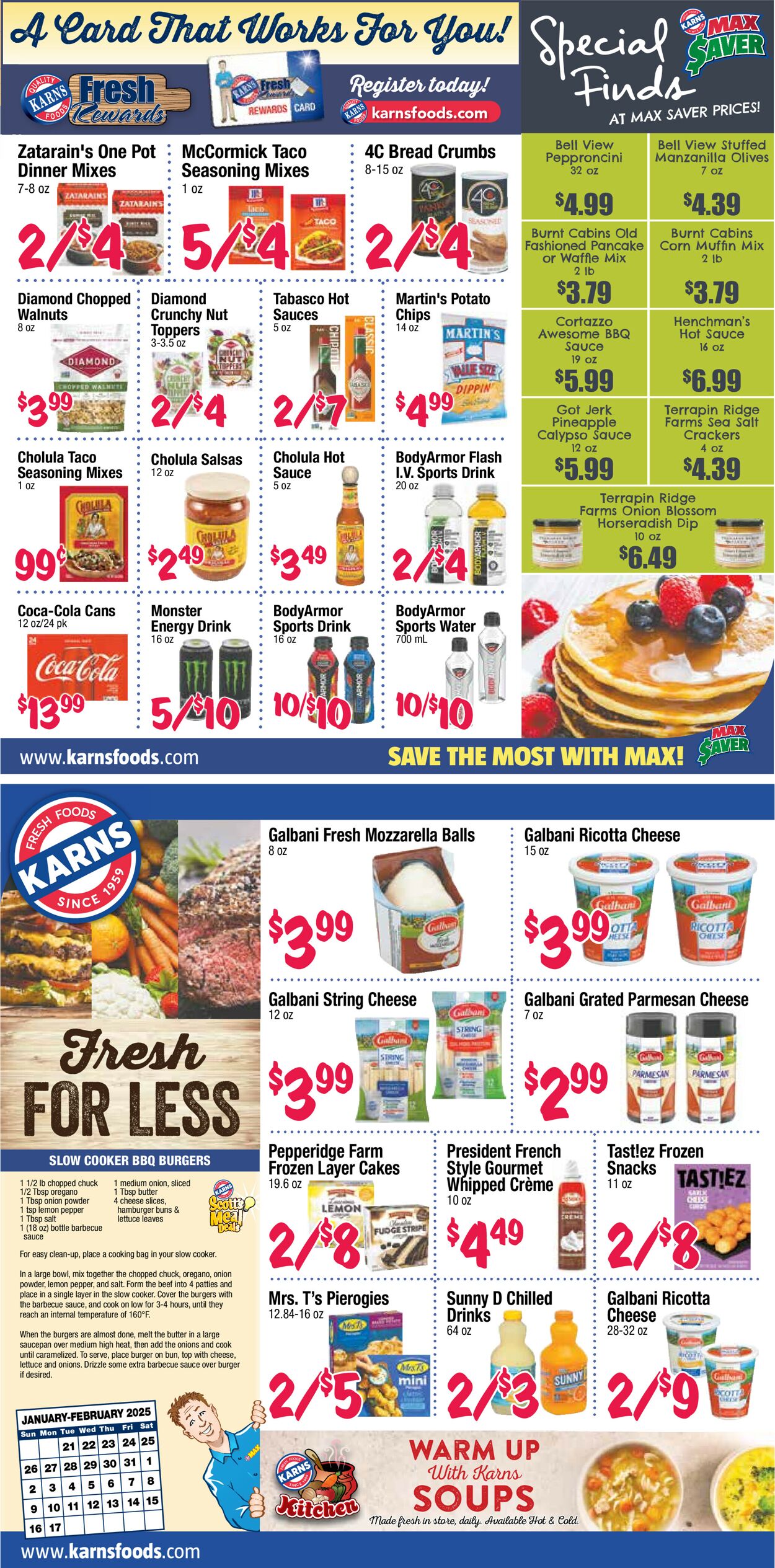 Catalogue Karns Quality Foods from 01/21/2025