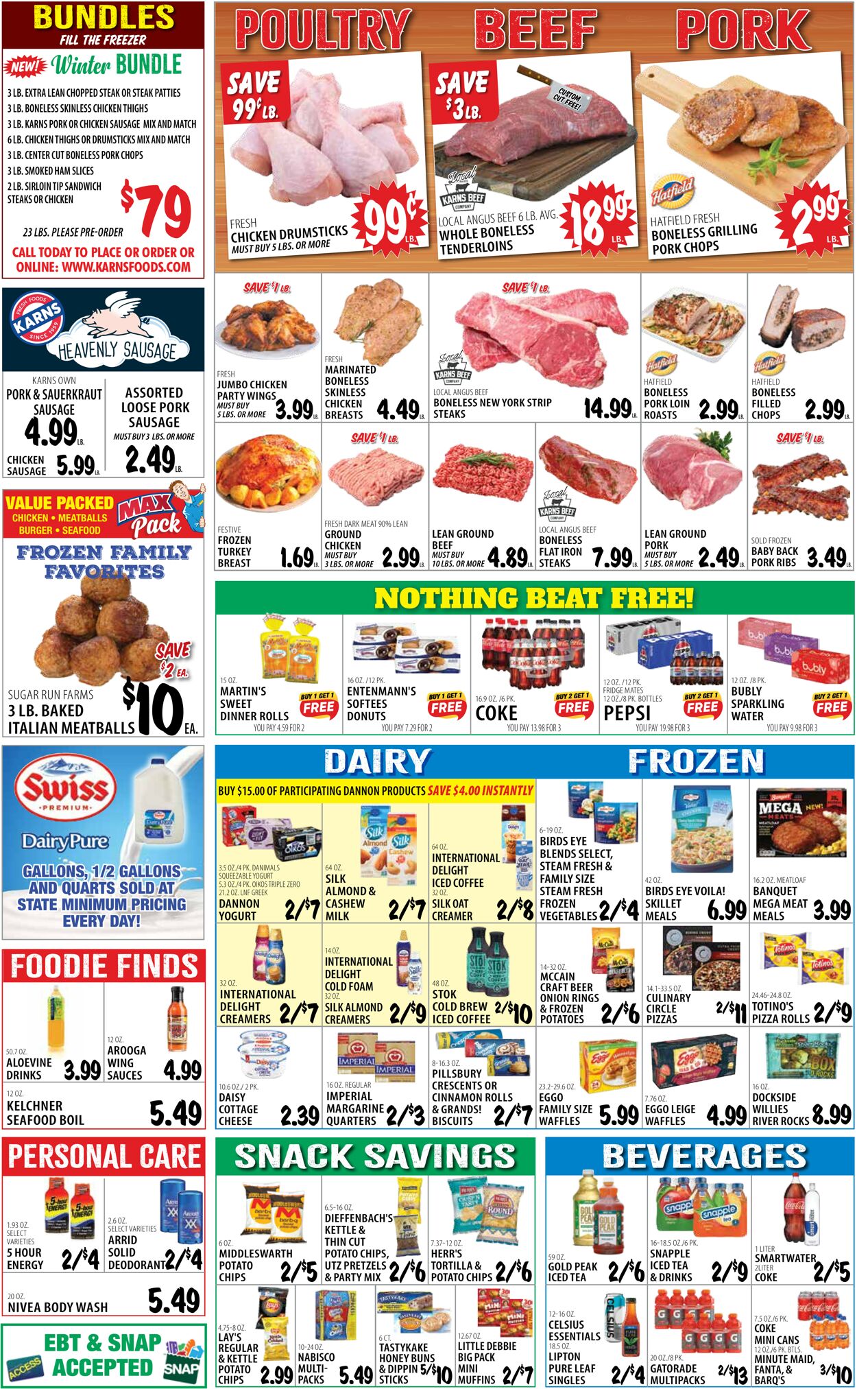 Catalogue Karns Quality Foods from 01/21/2025