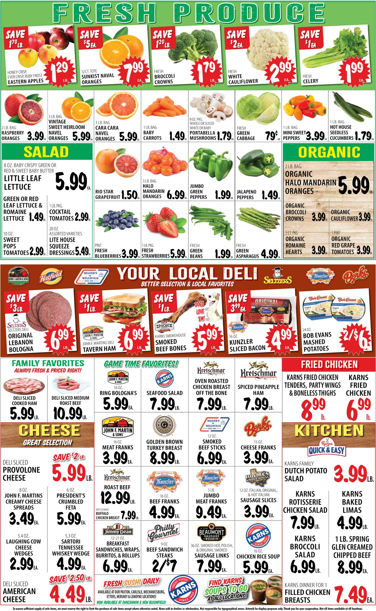 Catalogue Karns Quality Foods from 01/21/2025