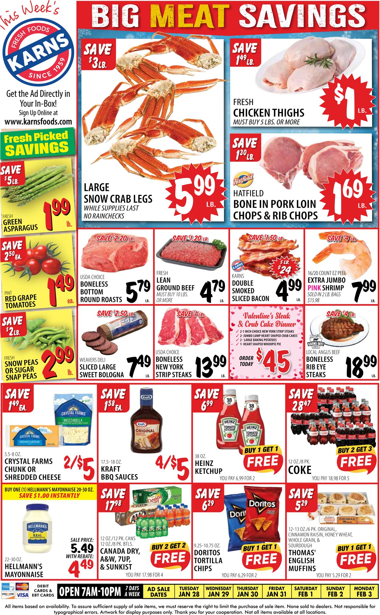 Catalogue Karns Quality Foods from 01/28/2025