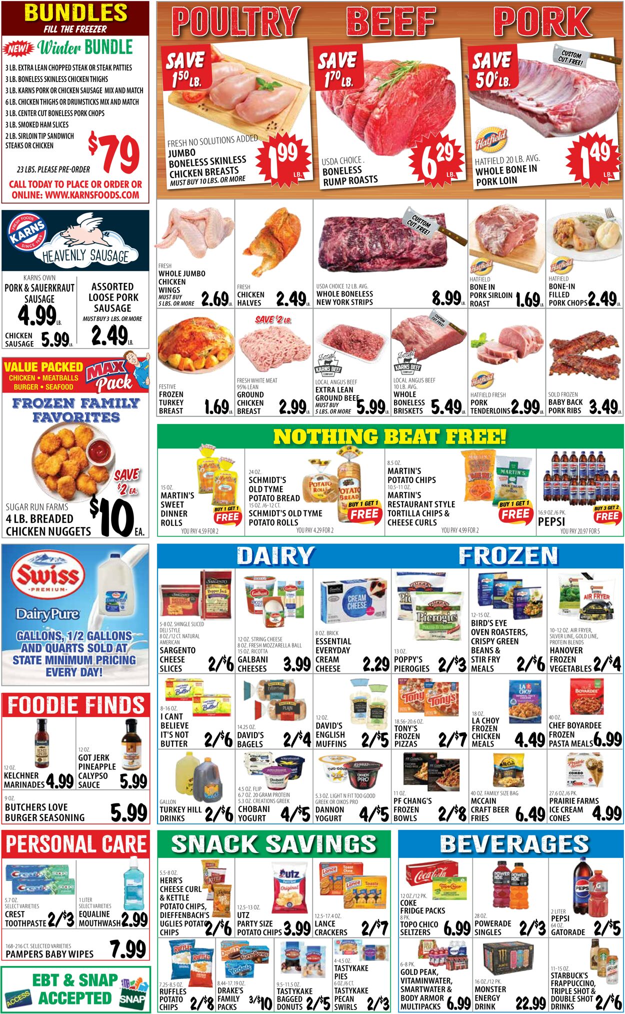 Catalogue Karns Quality Foods from 01/28/2025