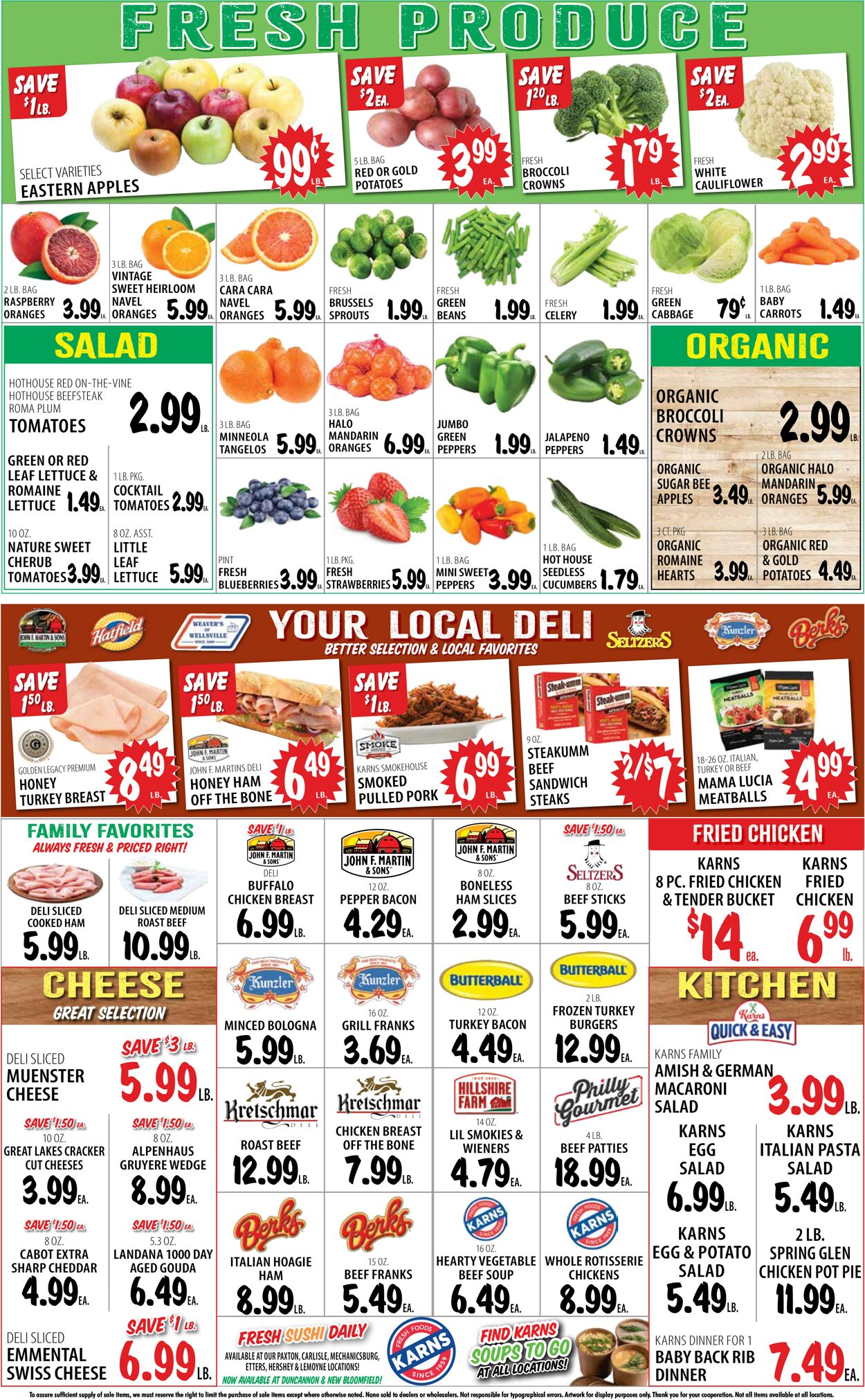 Catalogue Karns Quality Foods from 01/28/2025