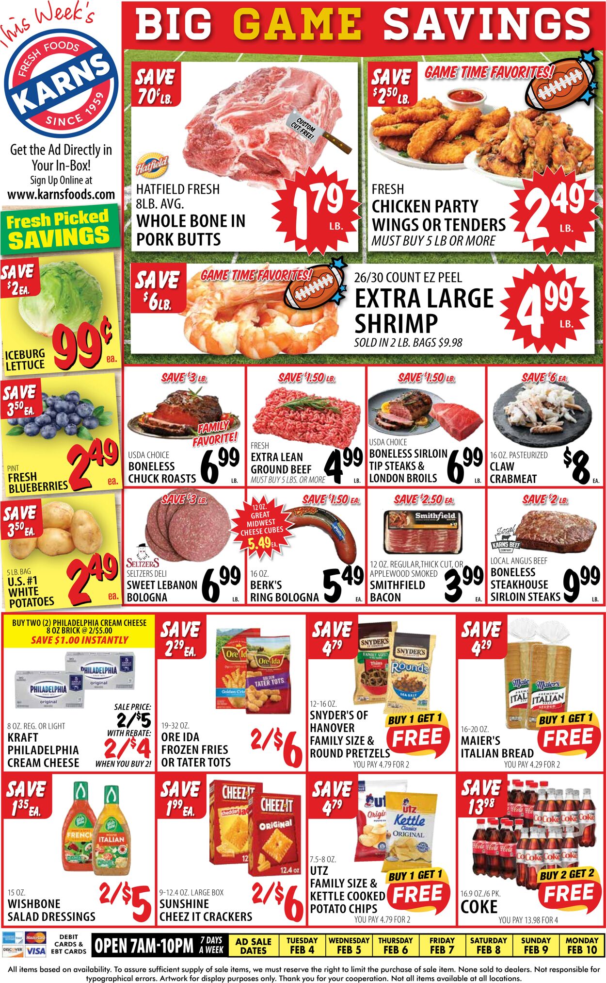 Catalogue Karns Quality Foods from 02/04/2025