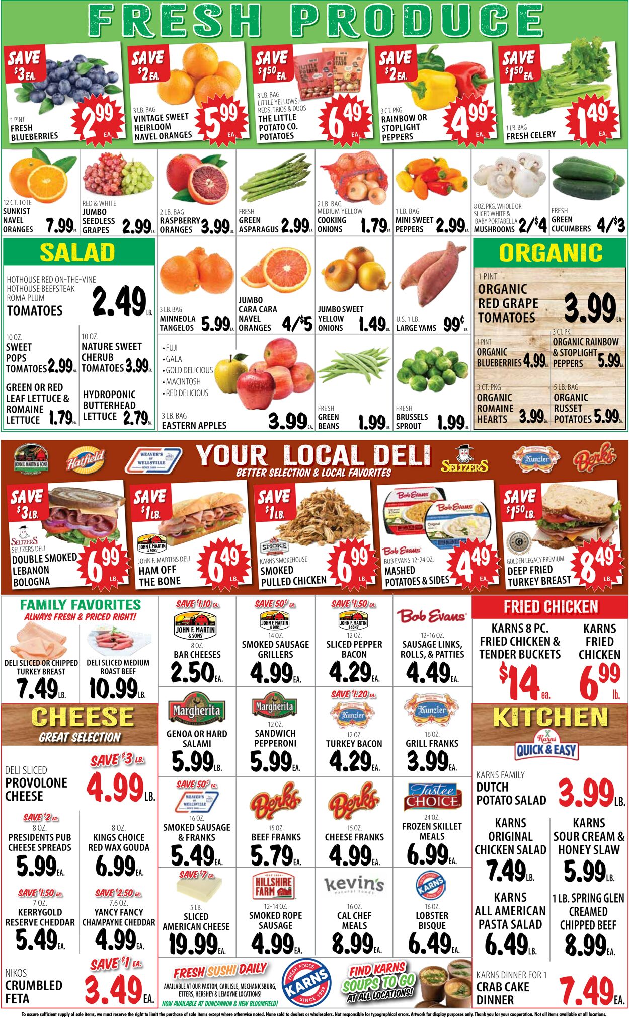 Catalogue Karns Quality Foods from 02/11/2025