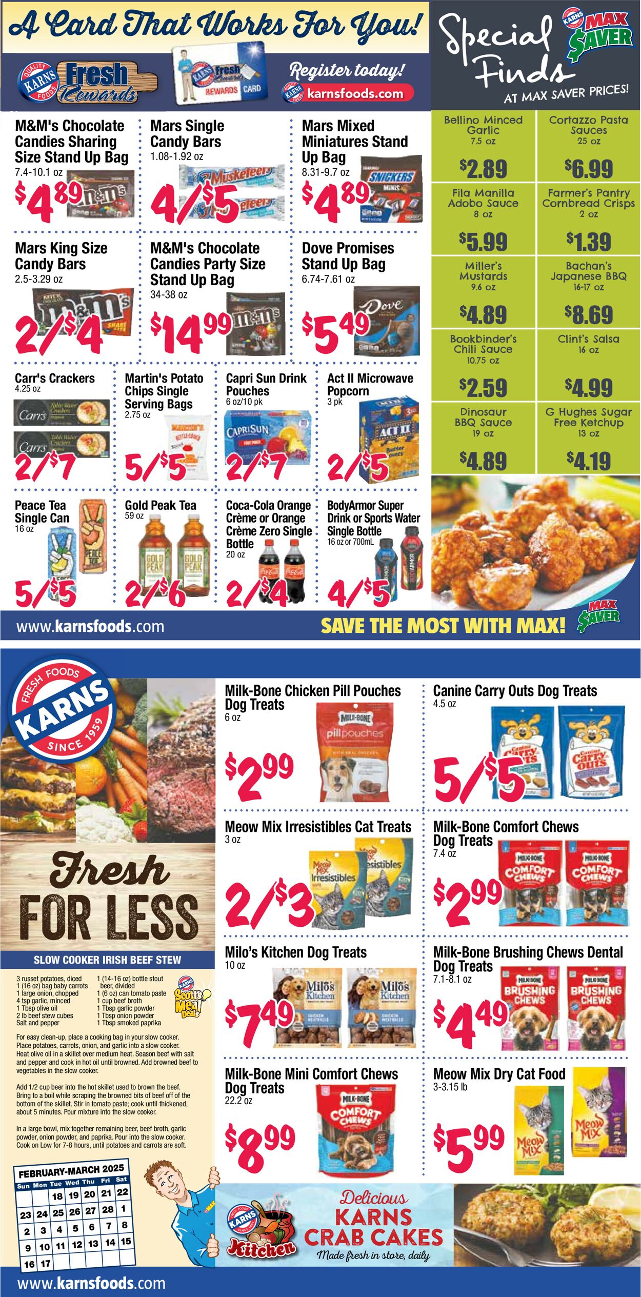 Catalogue Karns Quality Foods from 02/18/2025