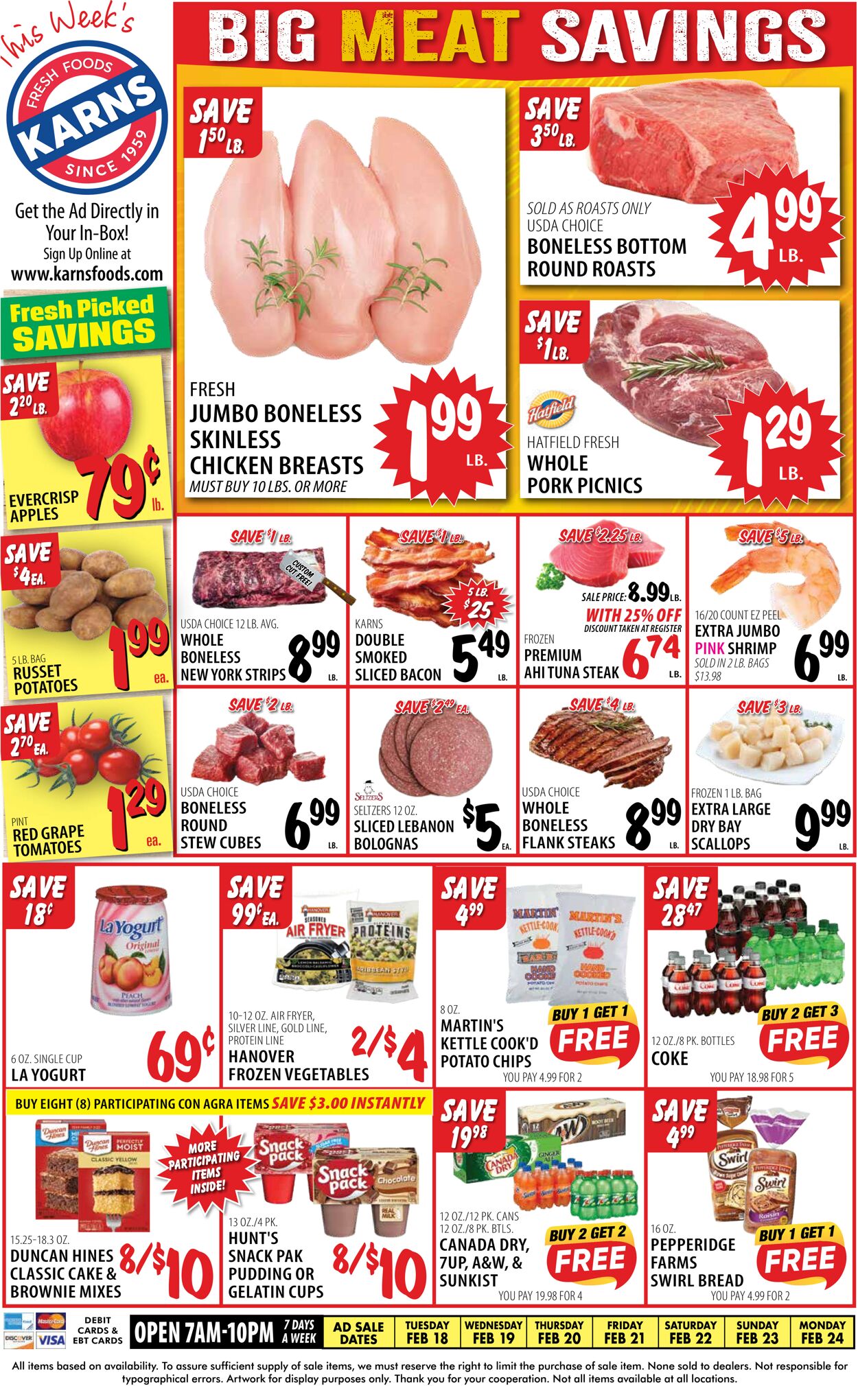 Catalogue Karns Quality Foods from 02/18/2025