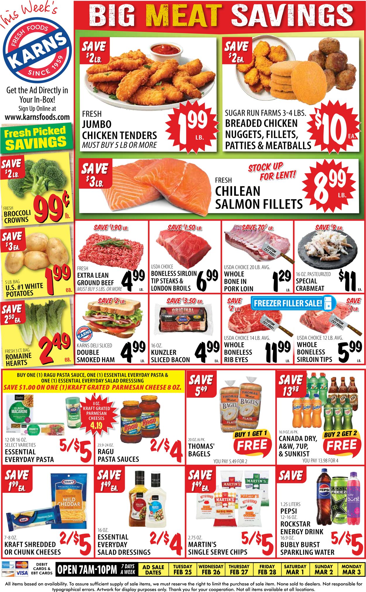 Catalogue Karns Quality Foods from 02/25/2025