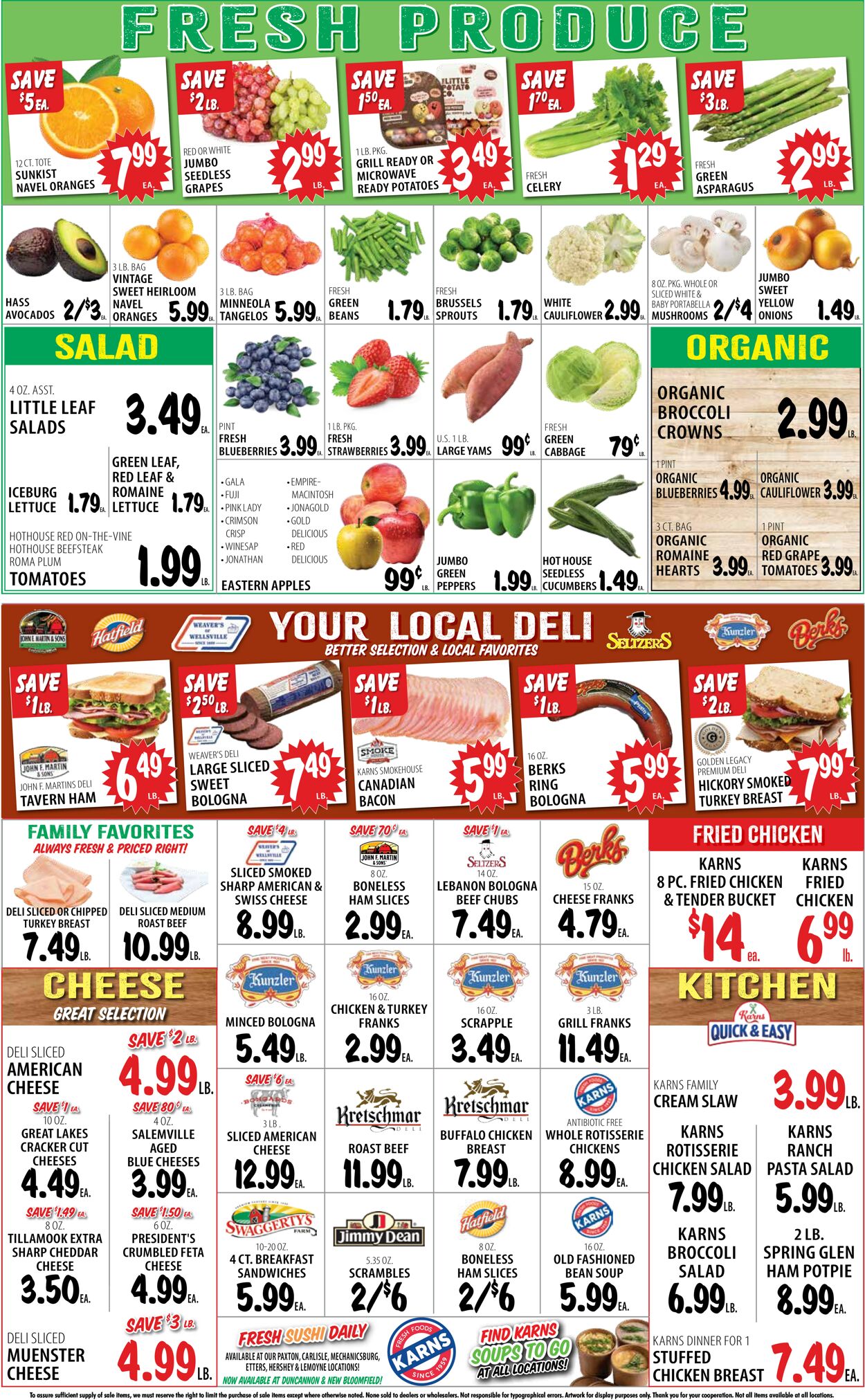 Catalogue Karns Quality Foods from 02/25/2025