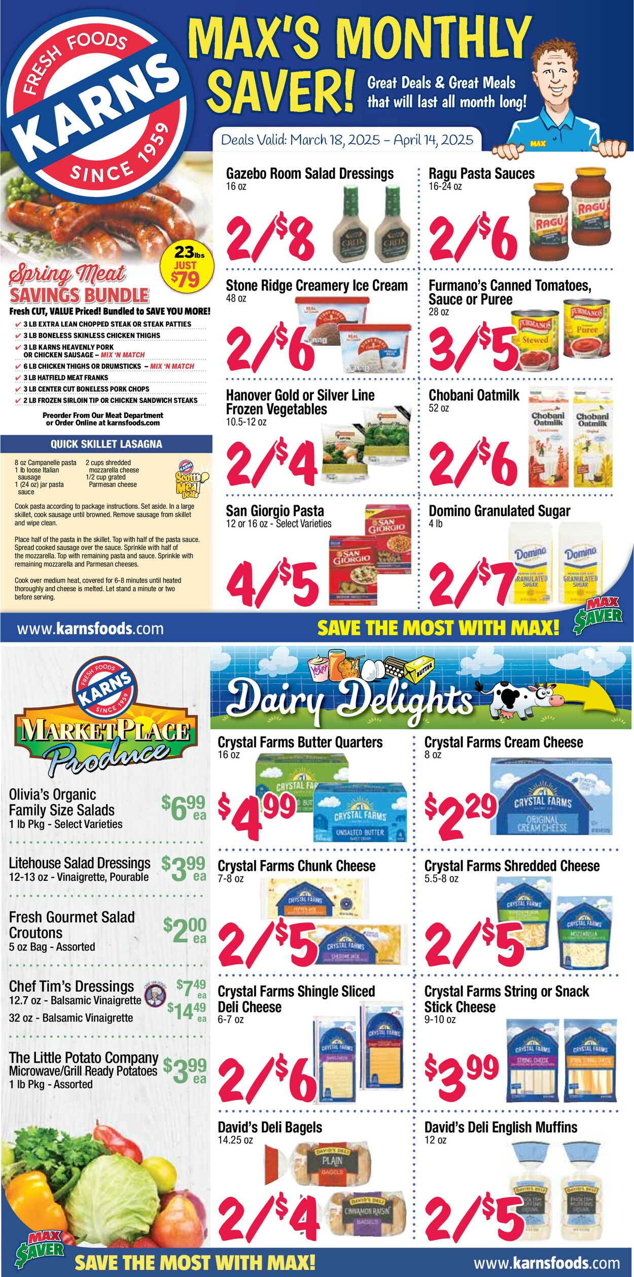 Catalogue Karns Quality Foods from 03/18/2025