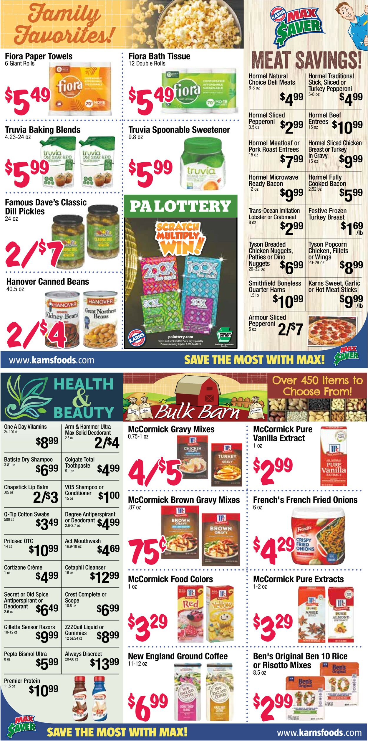 Catalogue Karns Quality Foods from 03/18/2025