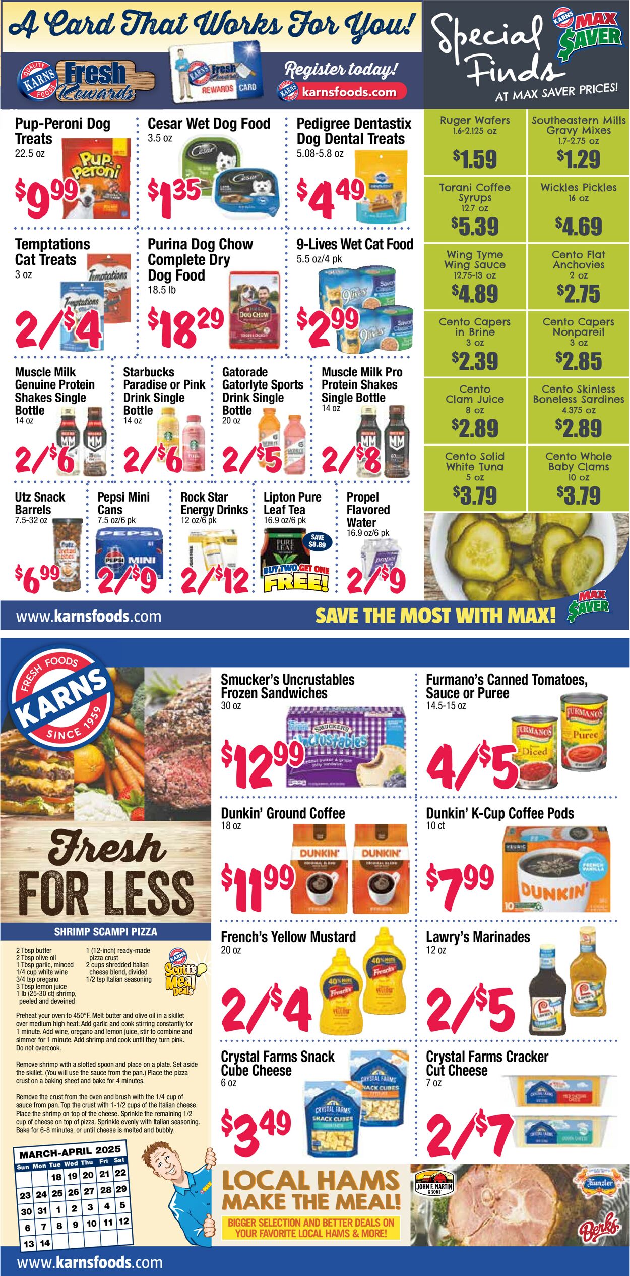 Catalogue Karns Quality Foods from 03/18/2025