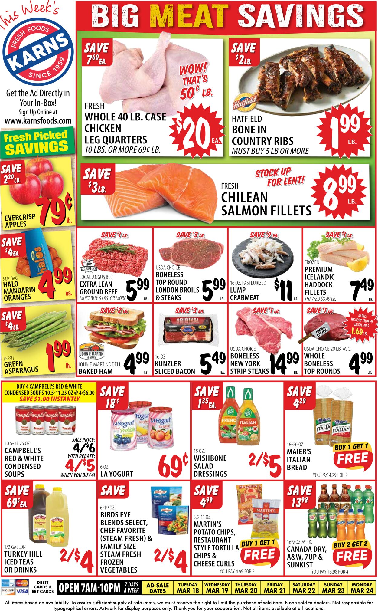 Catalogue Karns Quality Foods from 03/18/2025