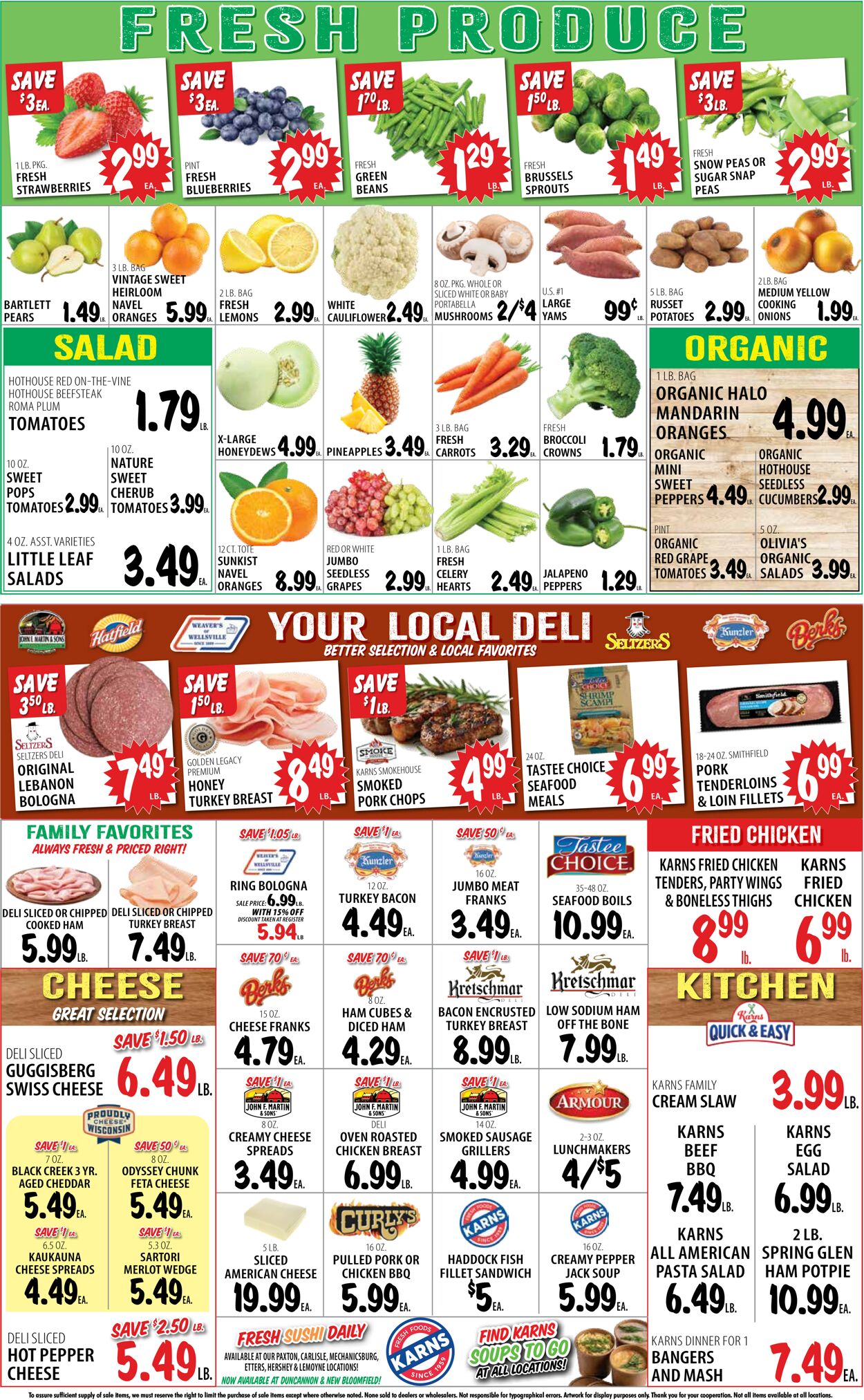 Catalogue Karns Quality Foods from 03/18/2025