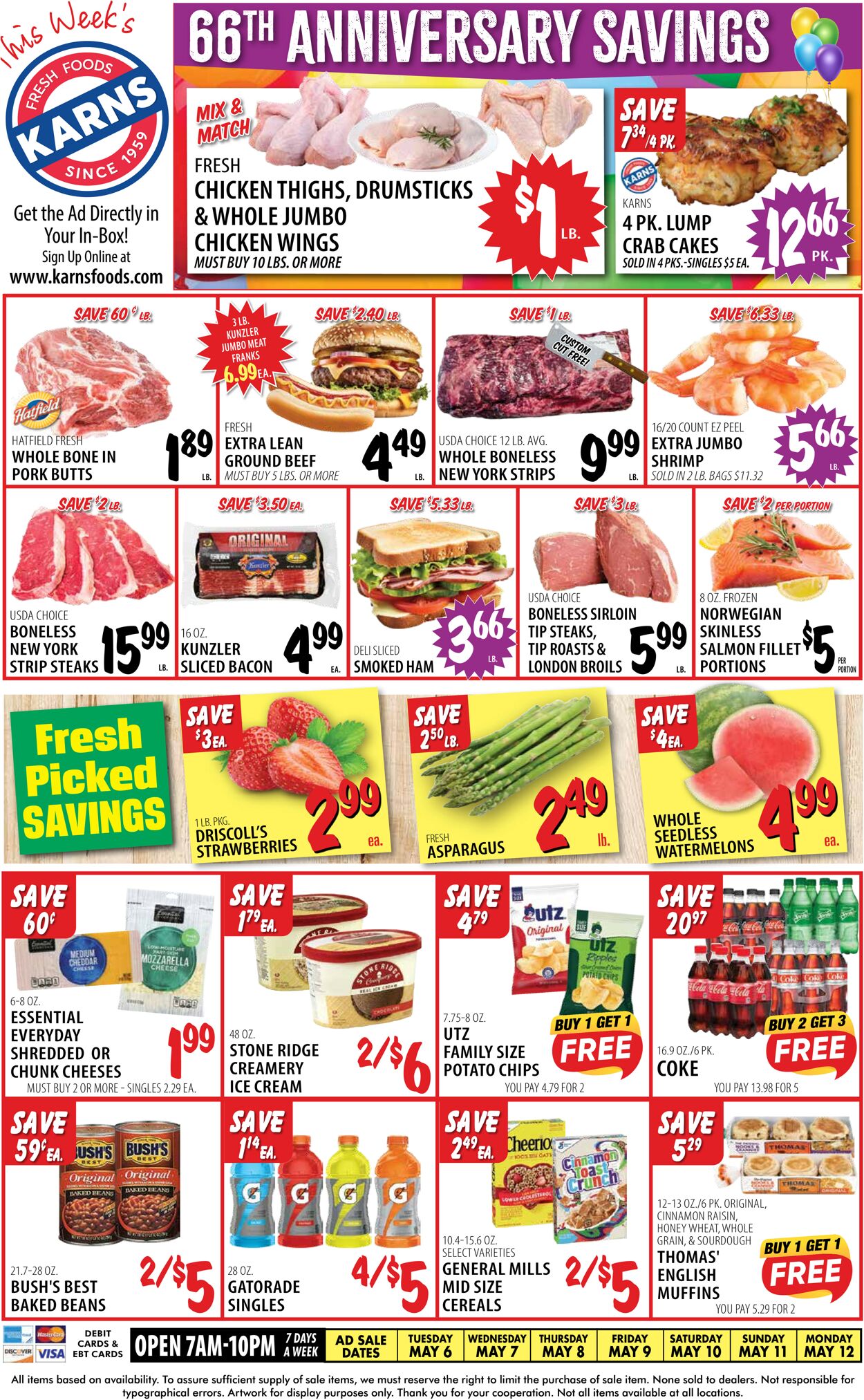 Catalogue Karns Quality Foods from 05/06/2025