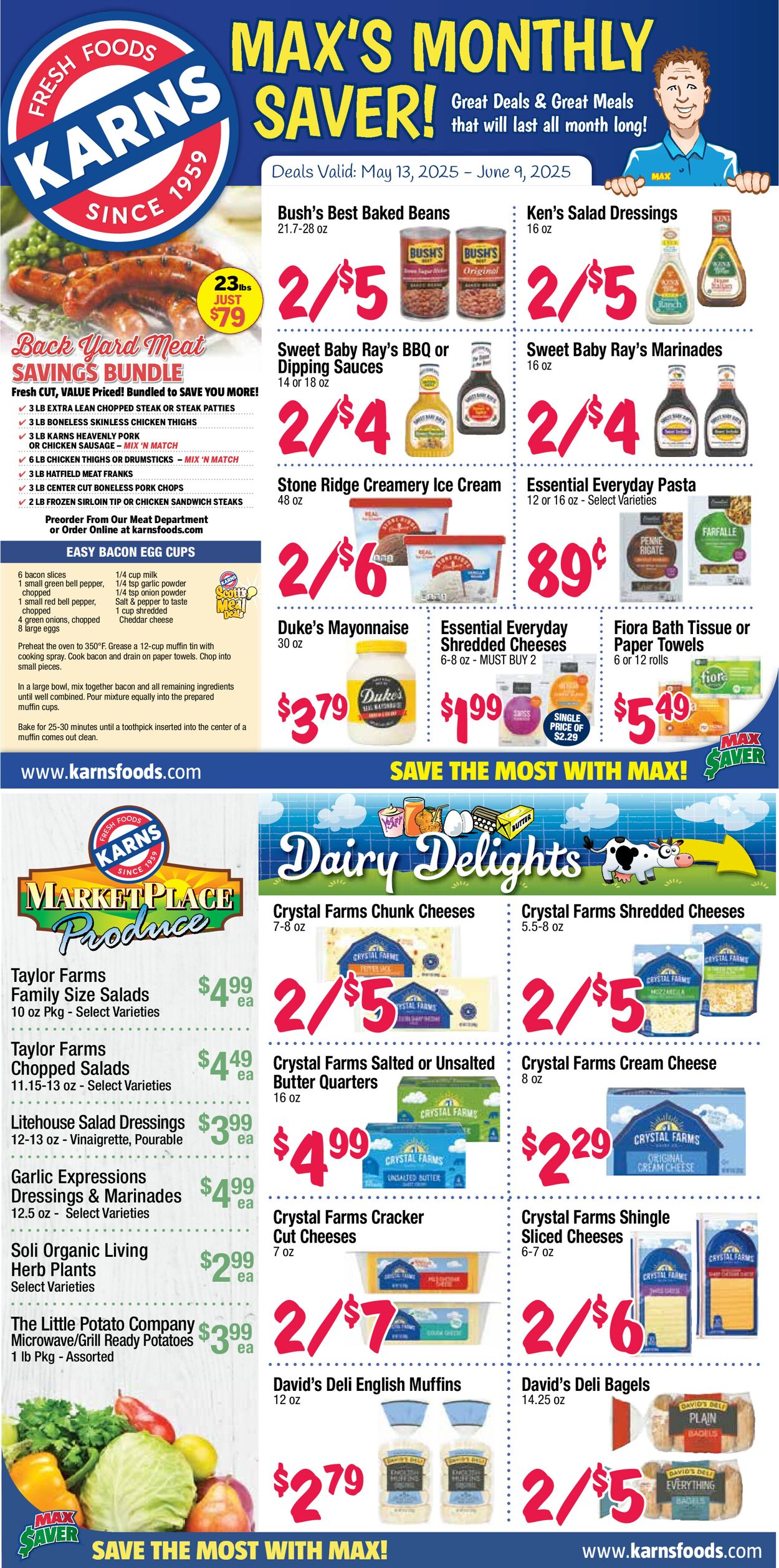 Catalogue Karns Quality Foods from 05/13/2025