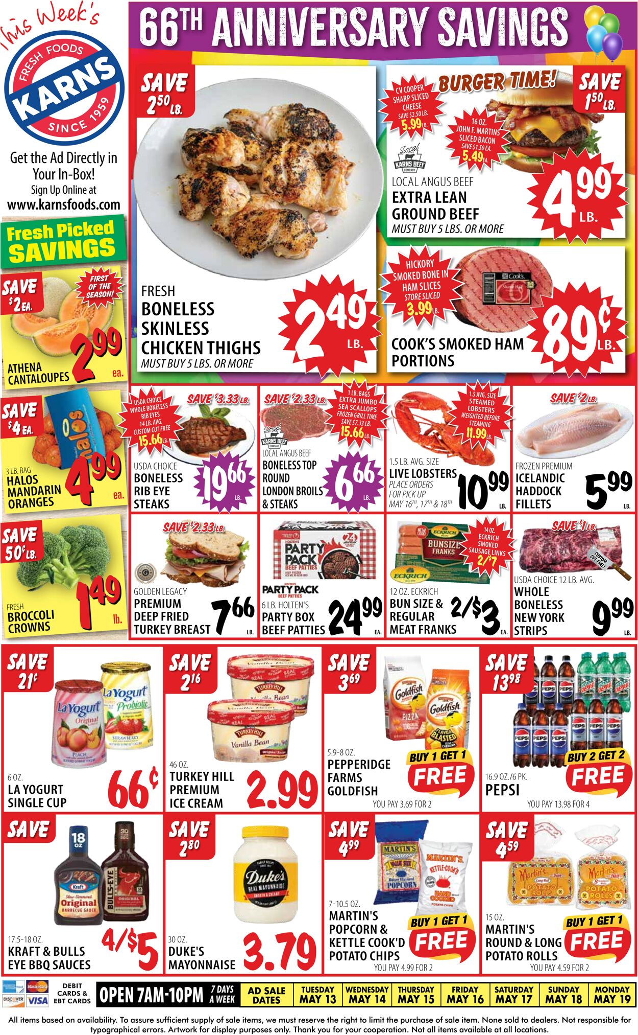Catalogue Karns Quality Foods from 05/13/2025