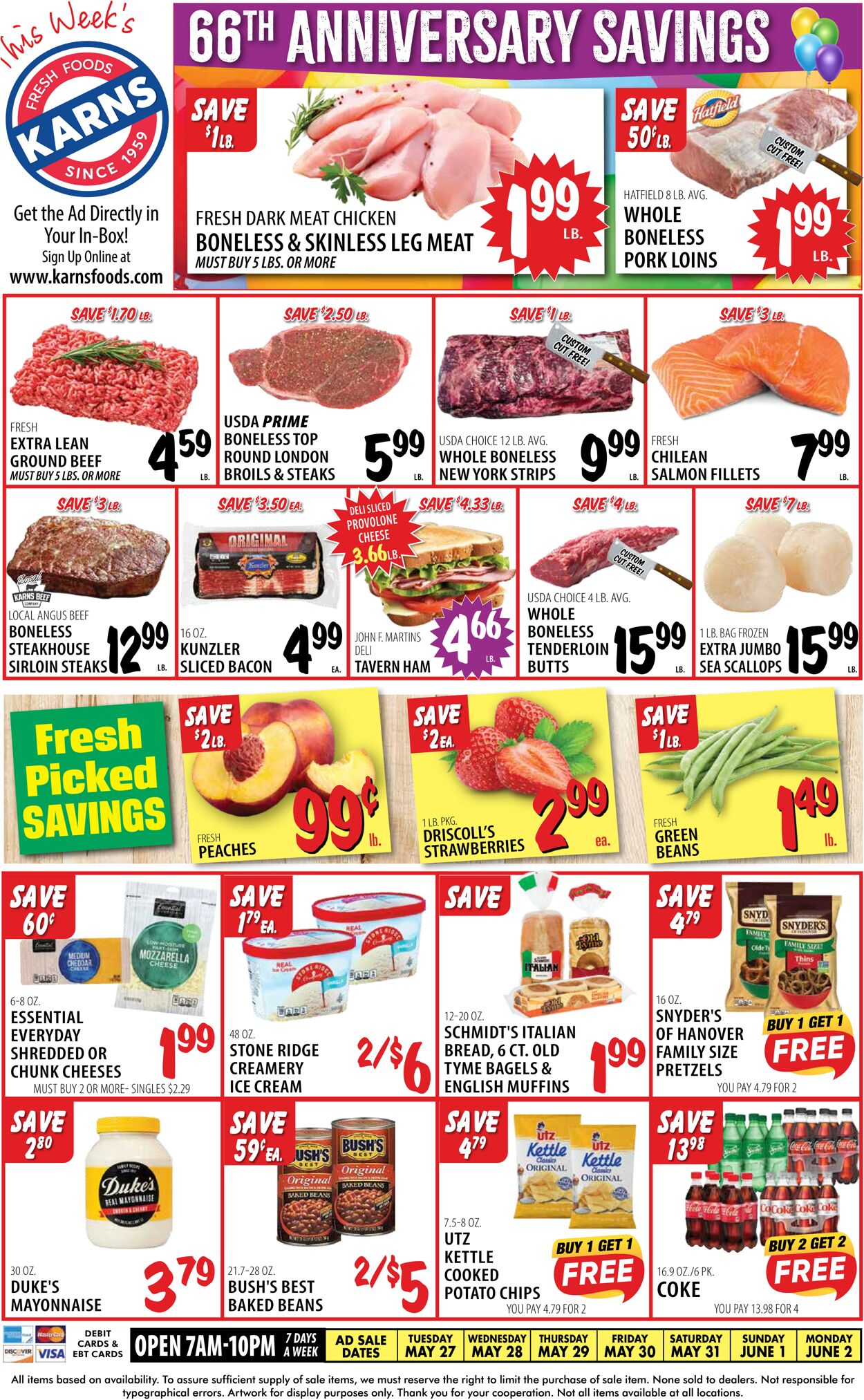 Catalogue Karns Quality Foods from 05/27/2025