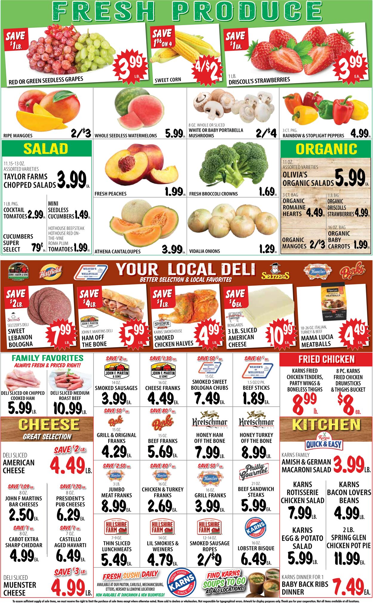 Catalogue Karns Quality Foods from 06/03/2025