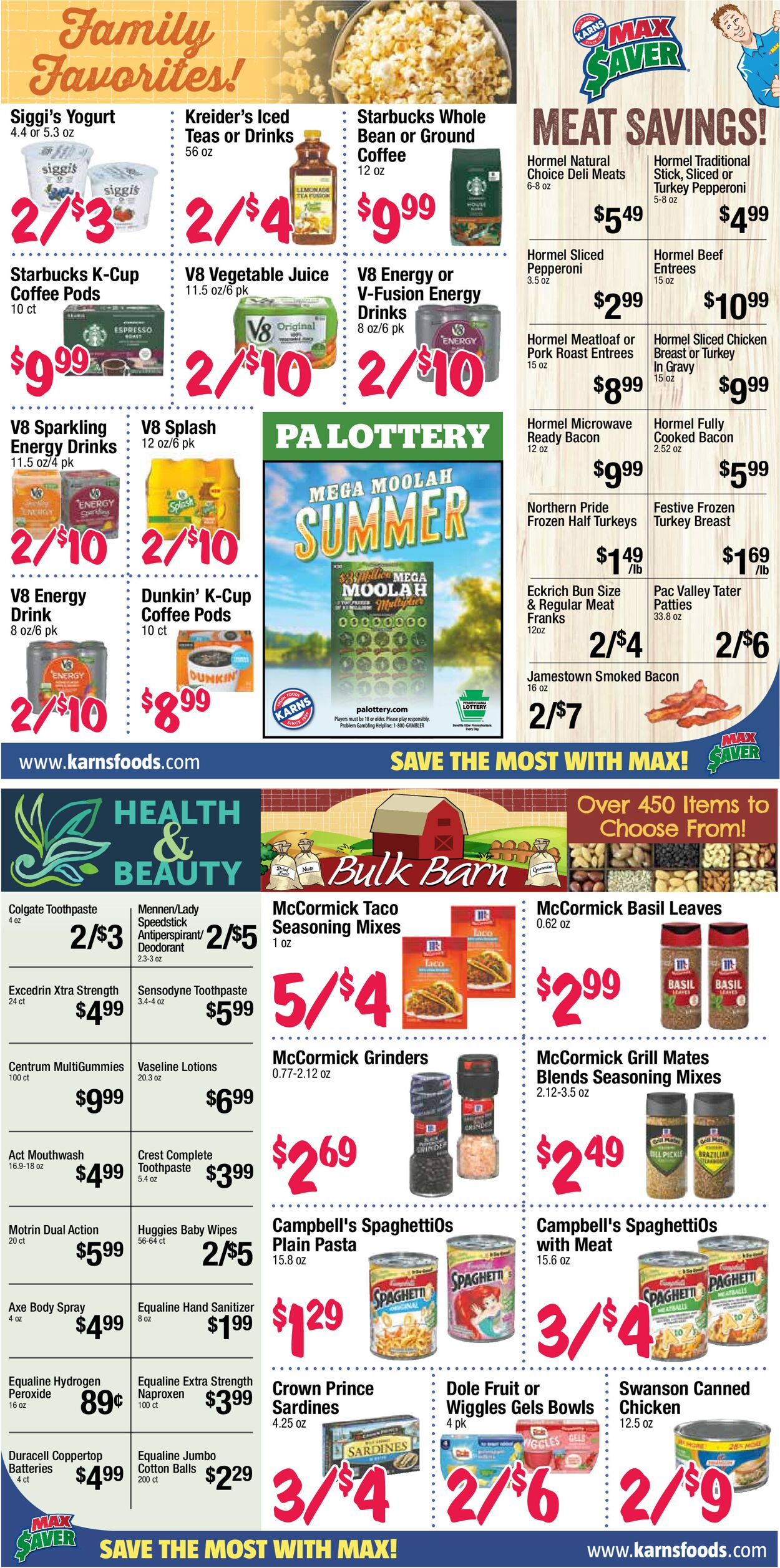 Catalogue Karns Quality Foods from 07/08/2025