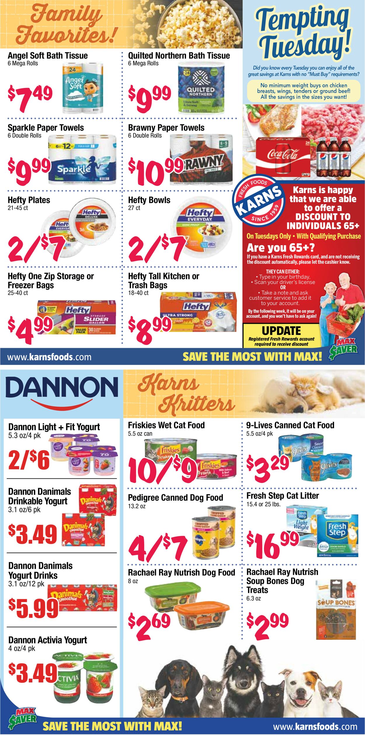 Catalogue Karns Quality Foods from 07/08/2025