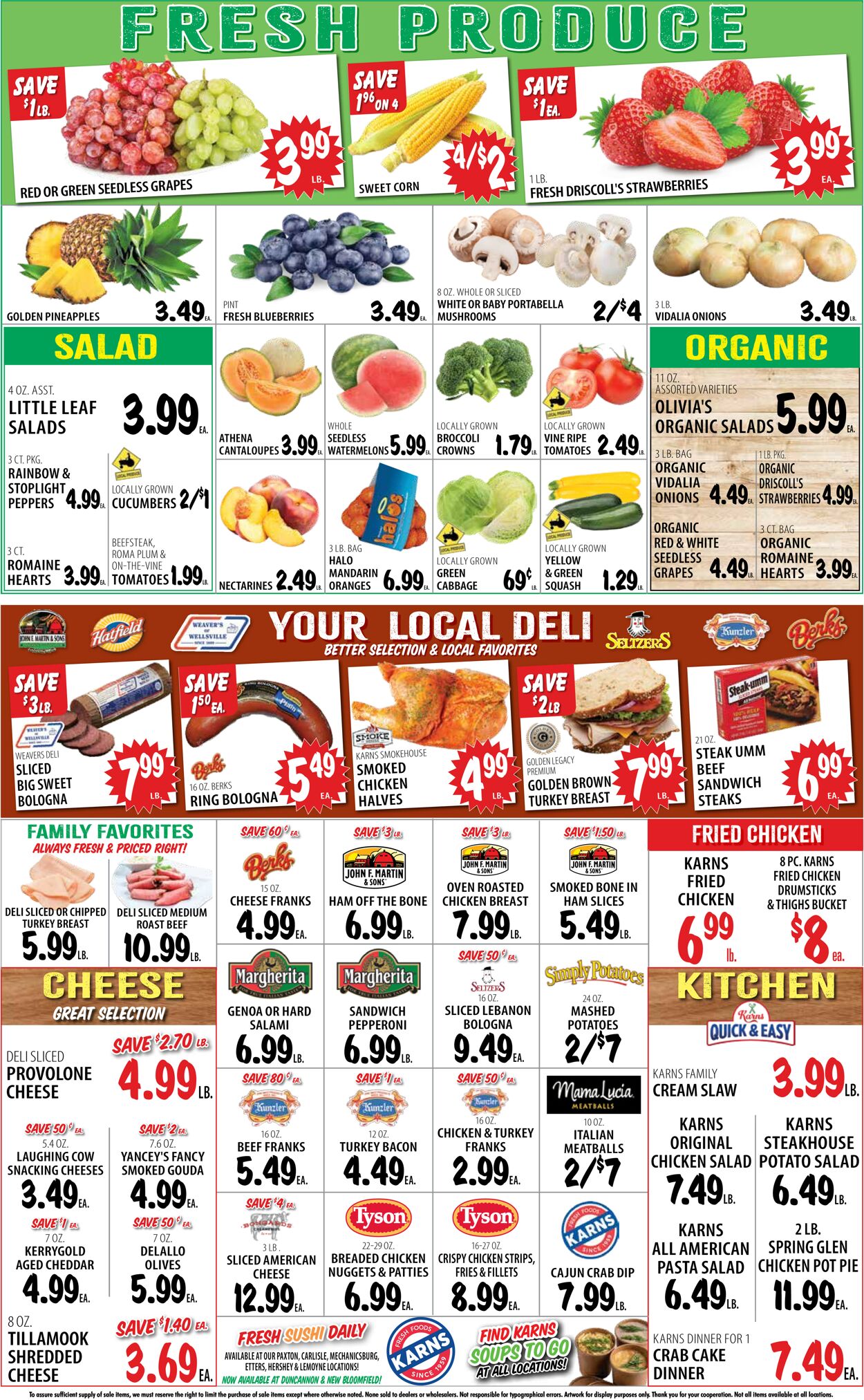 Catalogue Karns Quality Foods from 07/08/2025