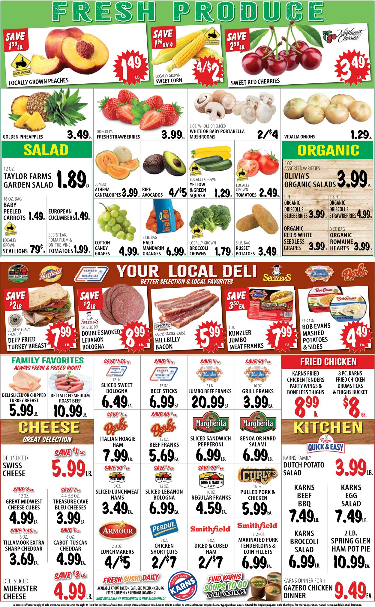 Catalogue Karns Quality Foods from 07/15/2025
