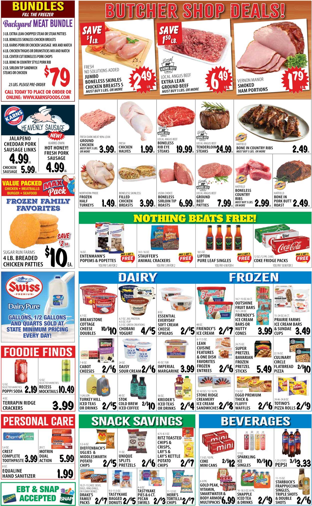 Catalogue Karns Quality Foods from 07/22/2025