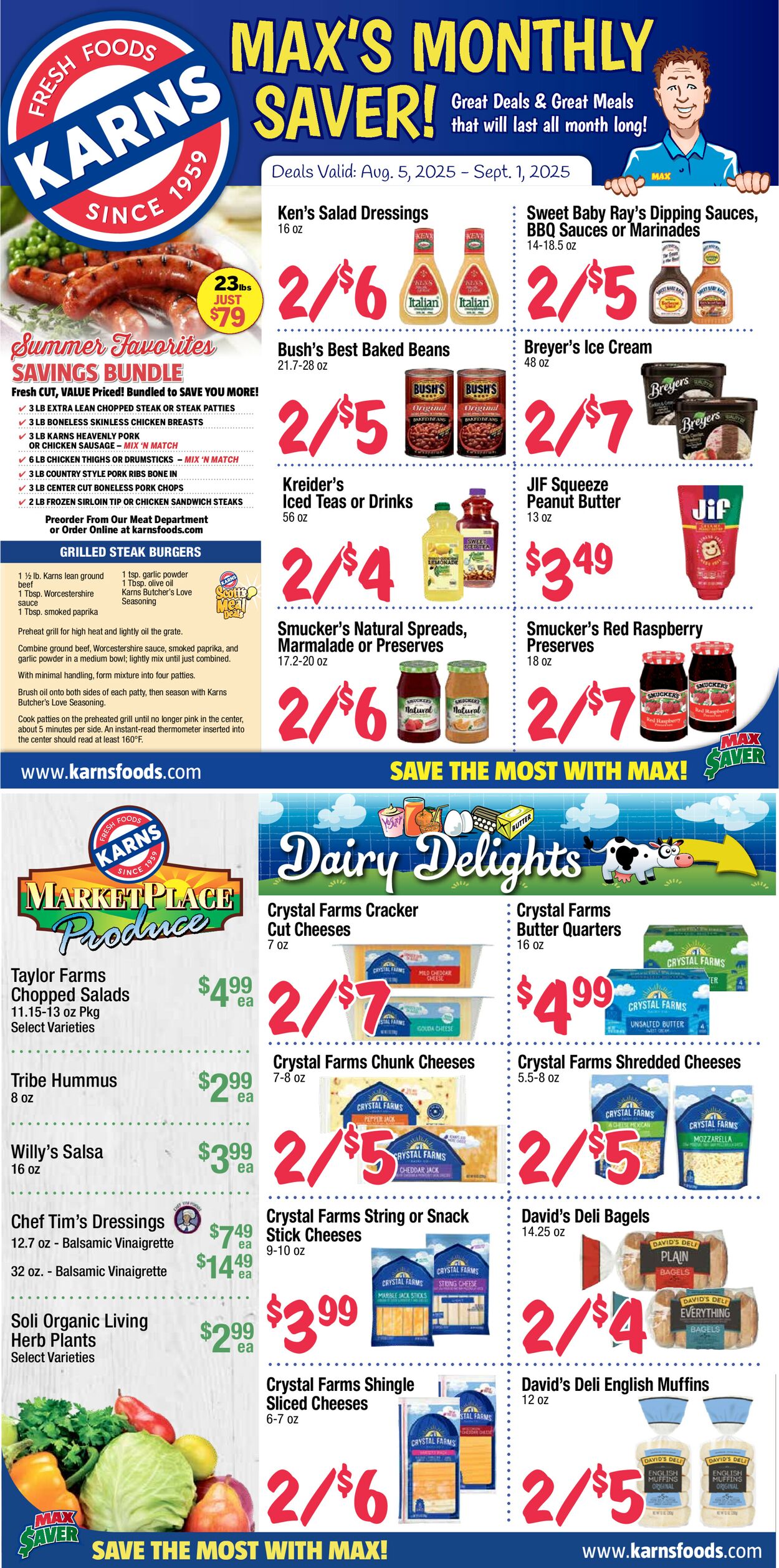Catalogue Karns Quality Foods from 08/05/2025