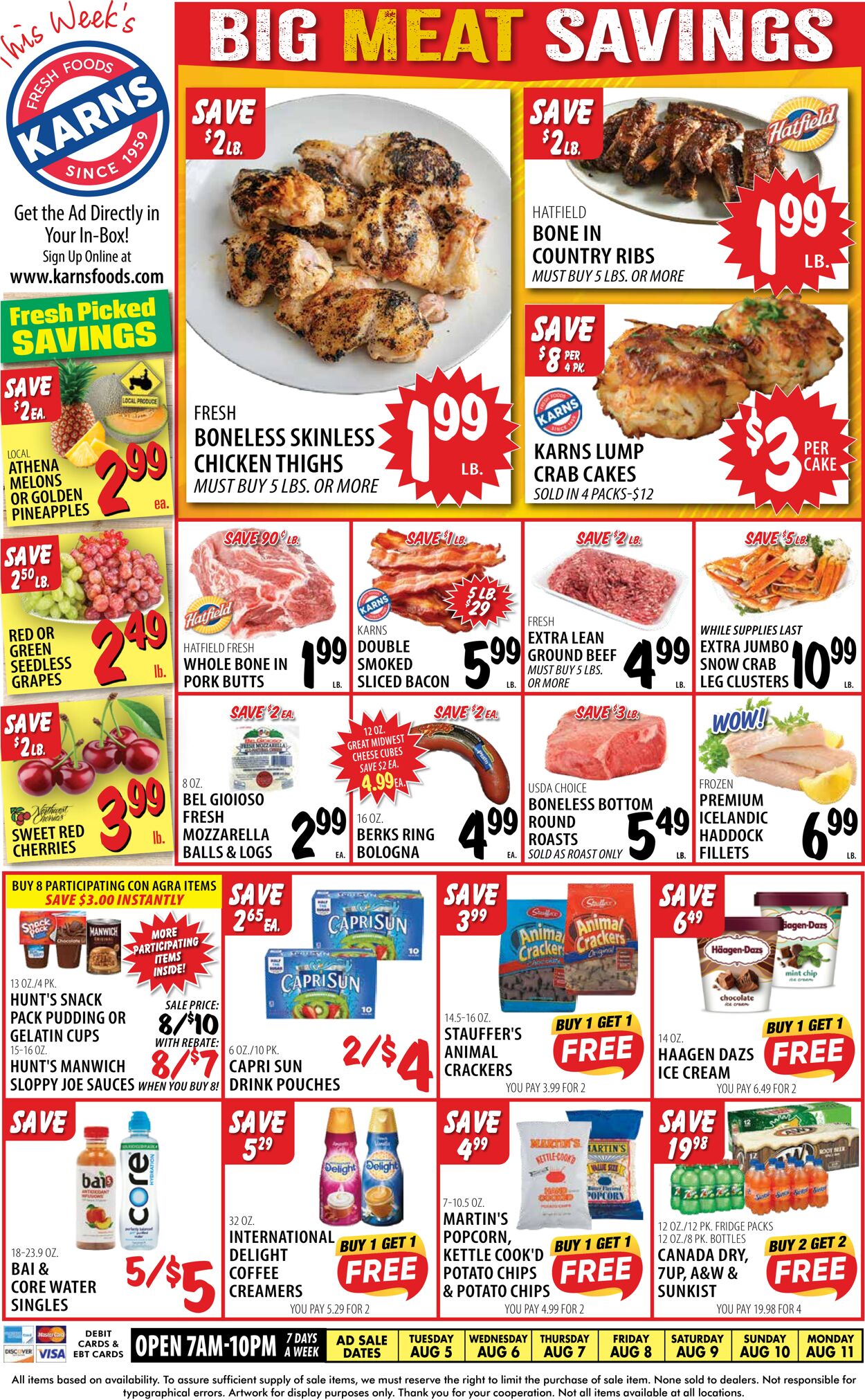 Catalogue Karns Quality Foods from 08/05/2025