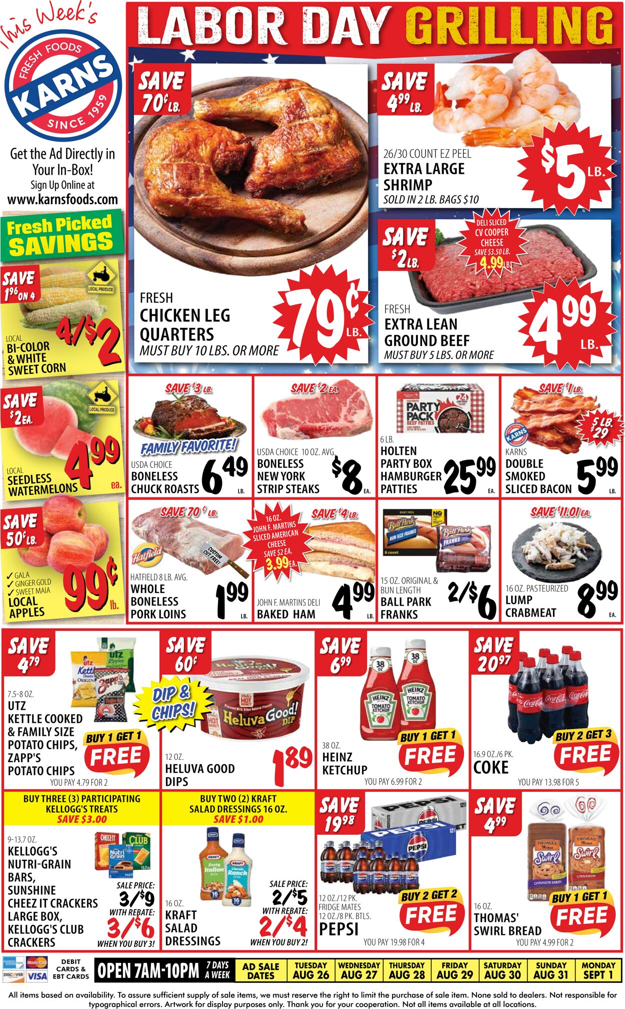 Catalogue Karns Quality Foods from 08/26/2025