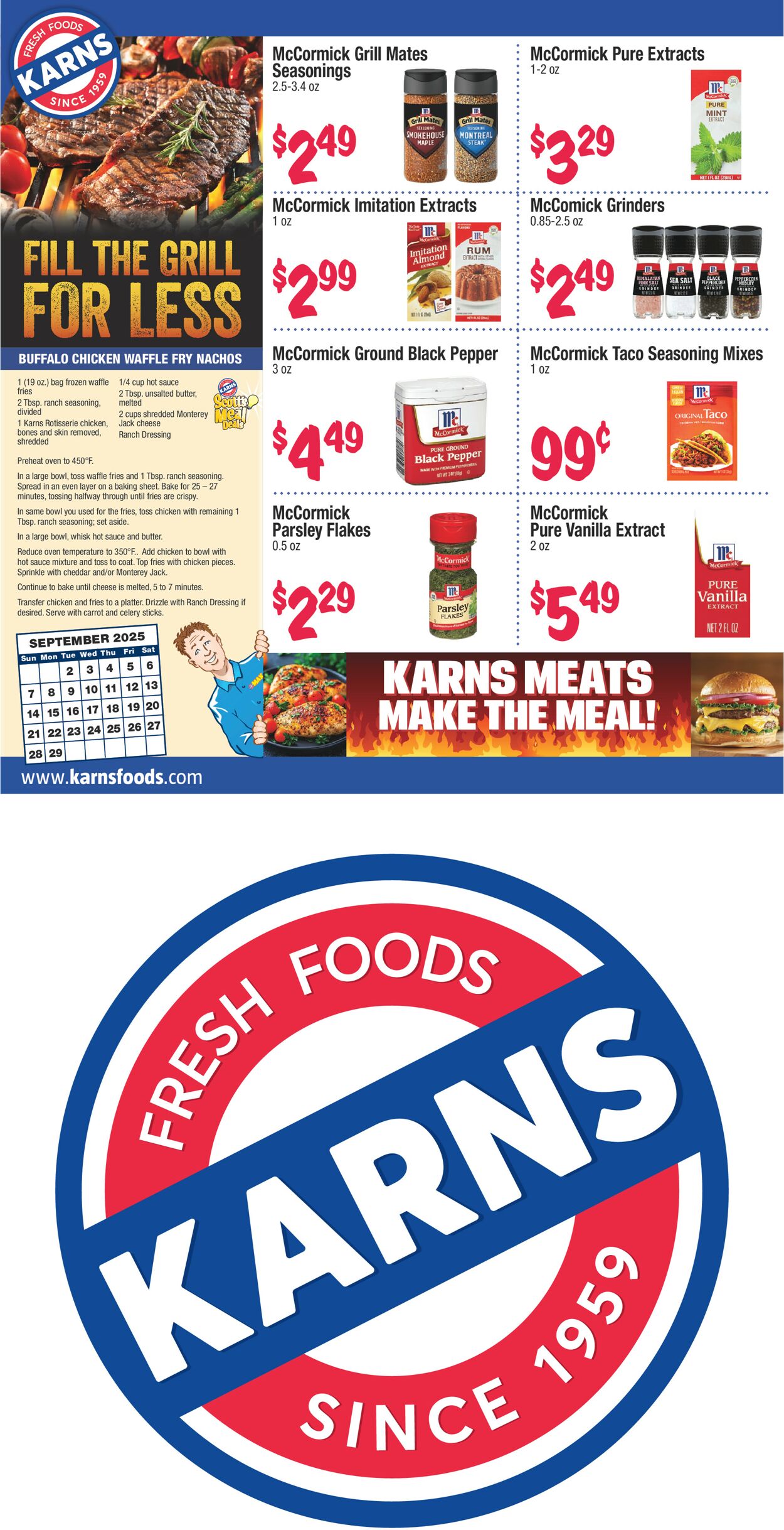 Catalogue Karns Quality Foods from 09/02/2025