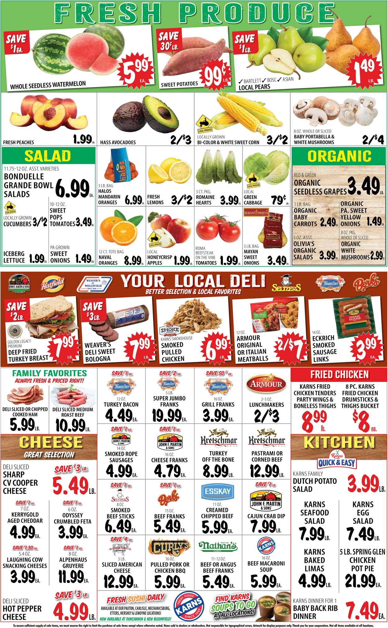Catalogue Karns Quality Foods from 09/09/2025