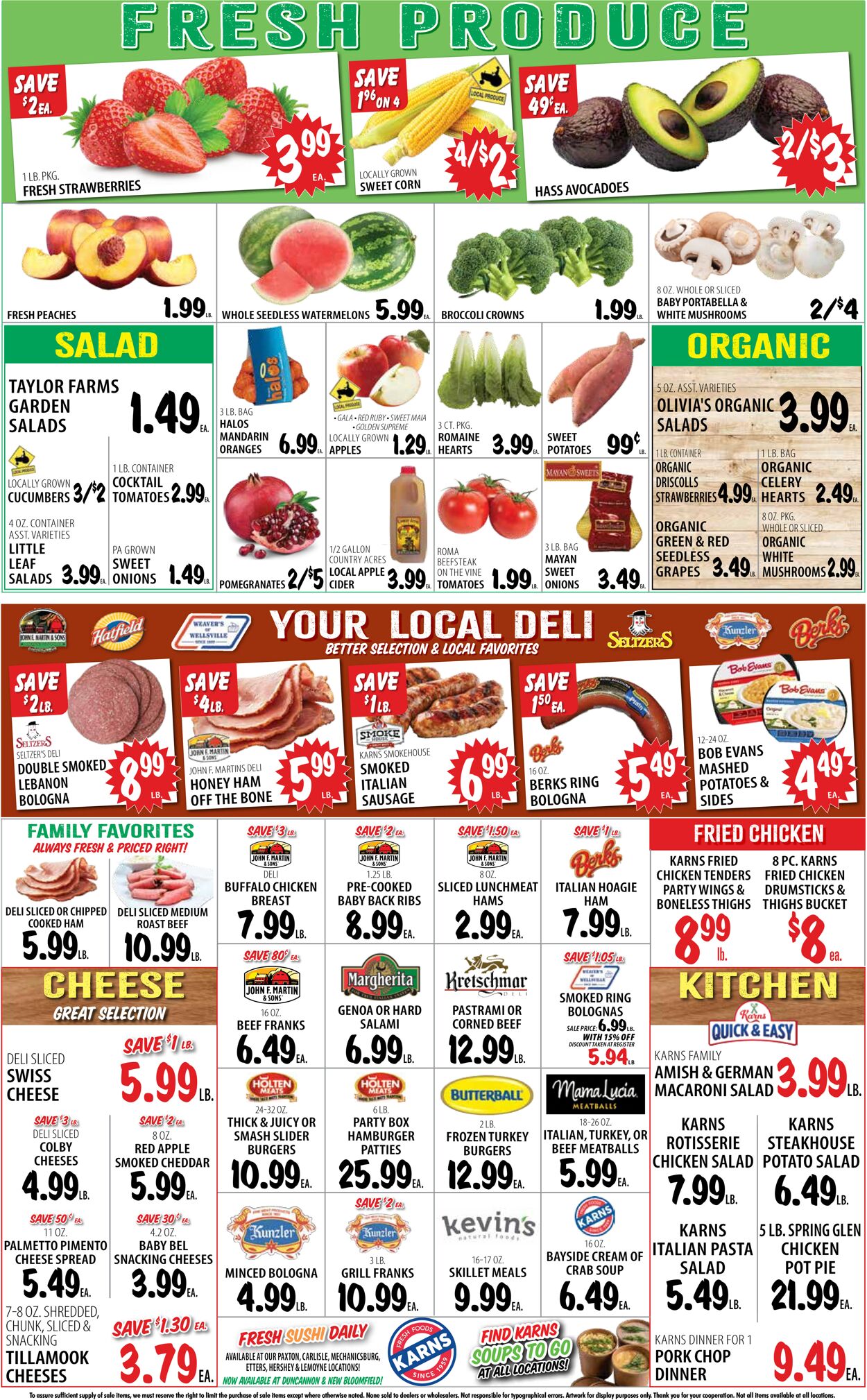 Catalogue Karns Quality Foods from 09/16/2025