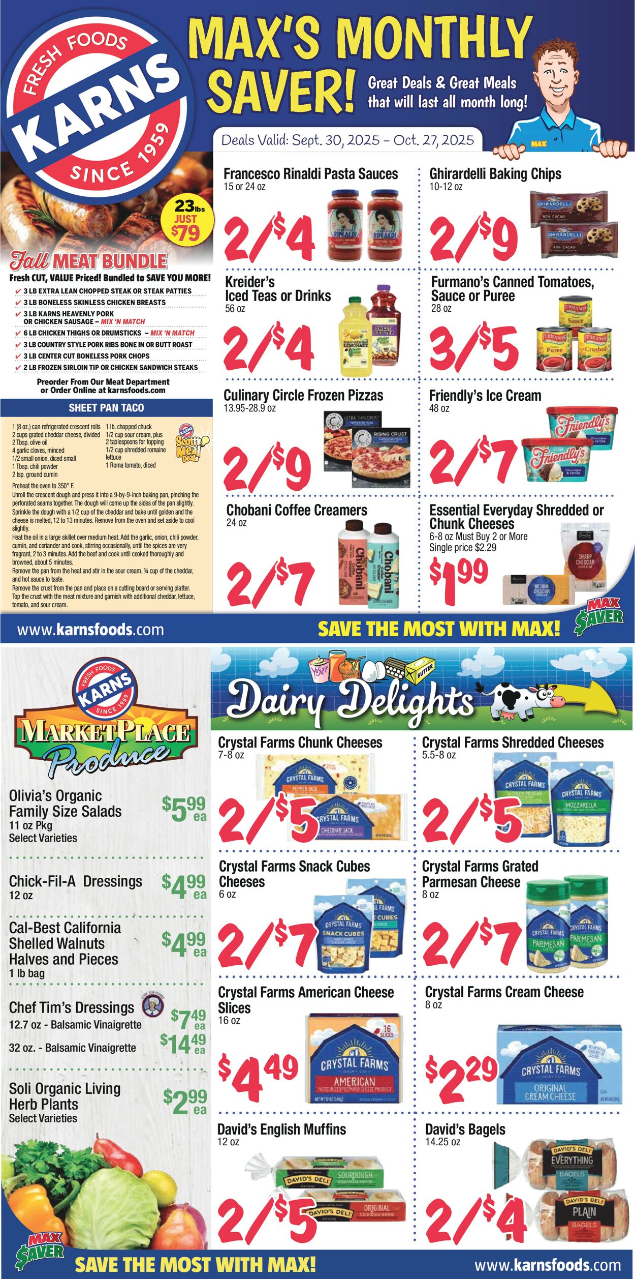 Catalogue Karns Quality Foods from 09/30/2025