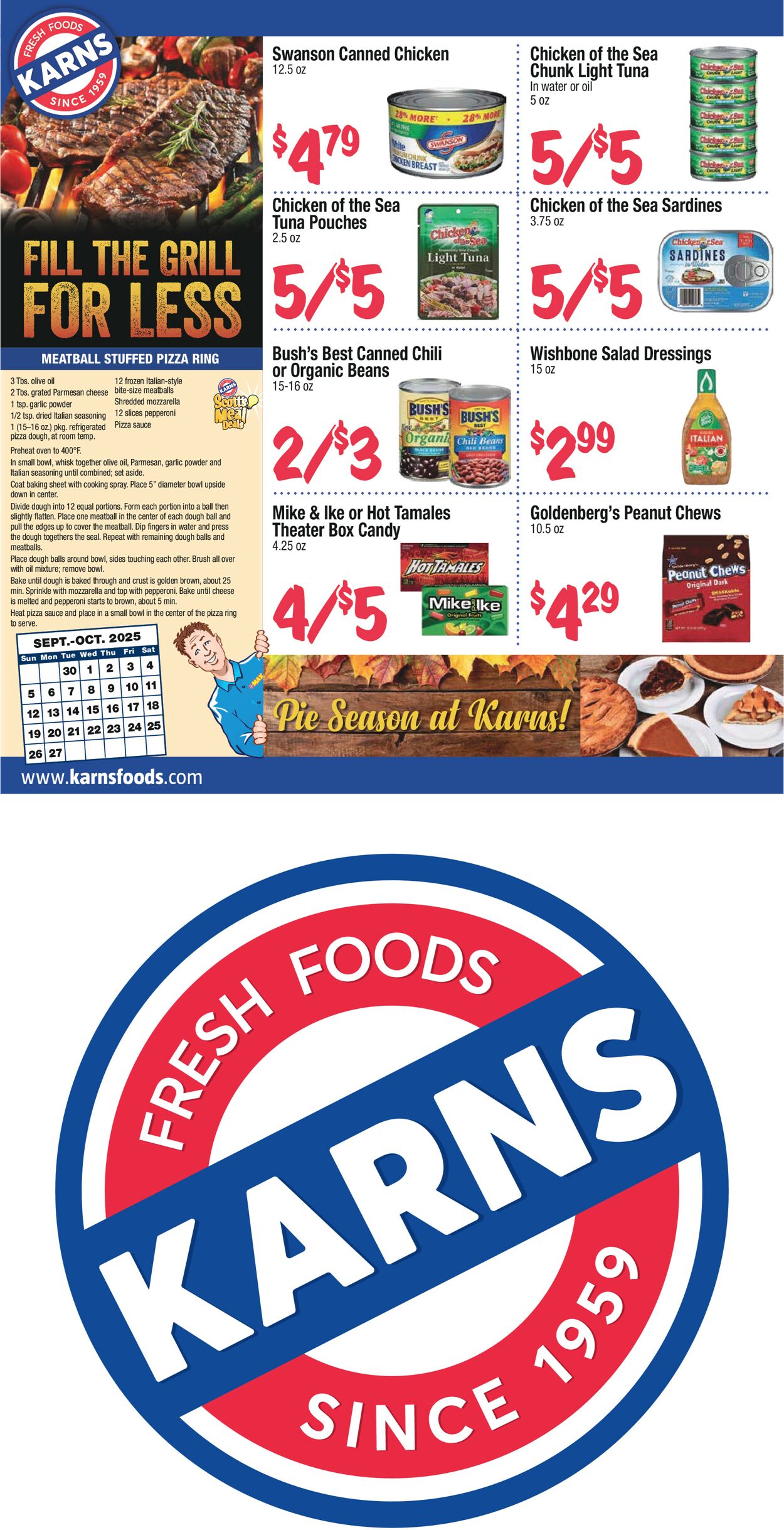 Catalogue Karns Quality Foods from 09/30/2025